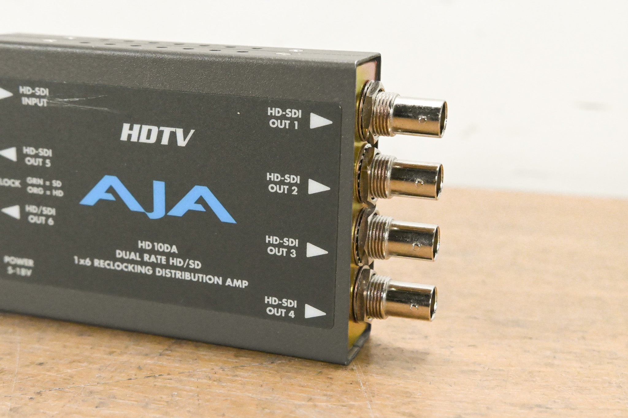 AJA HD10DA 1x6 Distribution Amplifier (NO POWER SUPPLY)