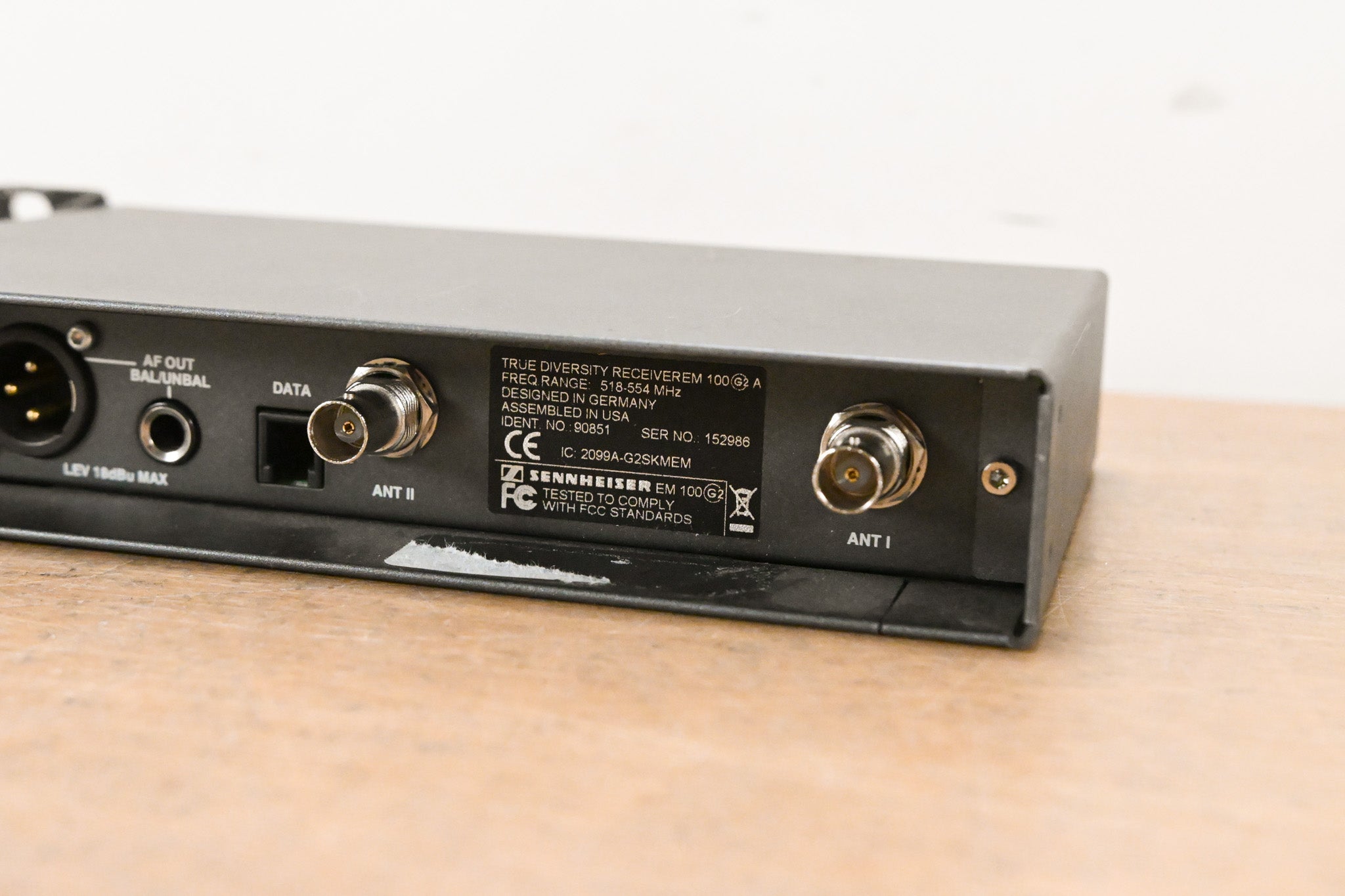 Sennheiser ew 100 G2 Bodypack Wireless System 518-554MHz (NO PSU)