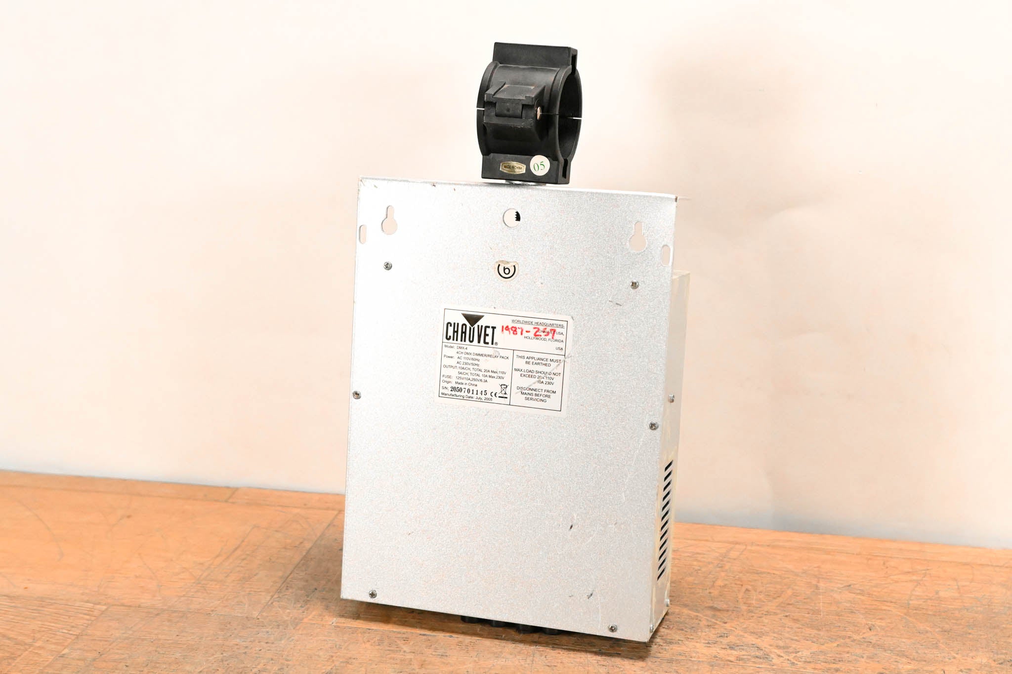 Chauvet DMX-4 4-Channel DMX Dimmer/Relay Pack