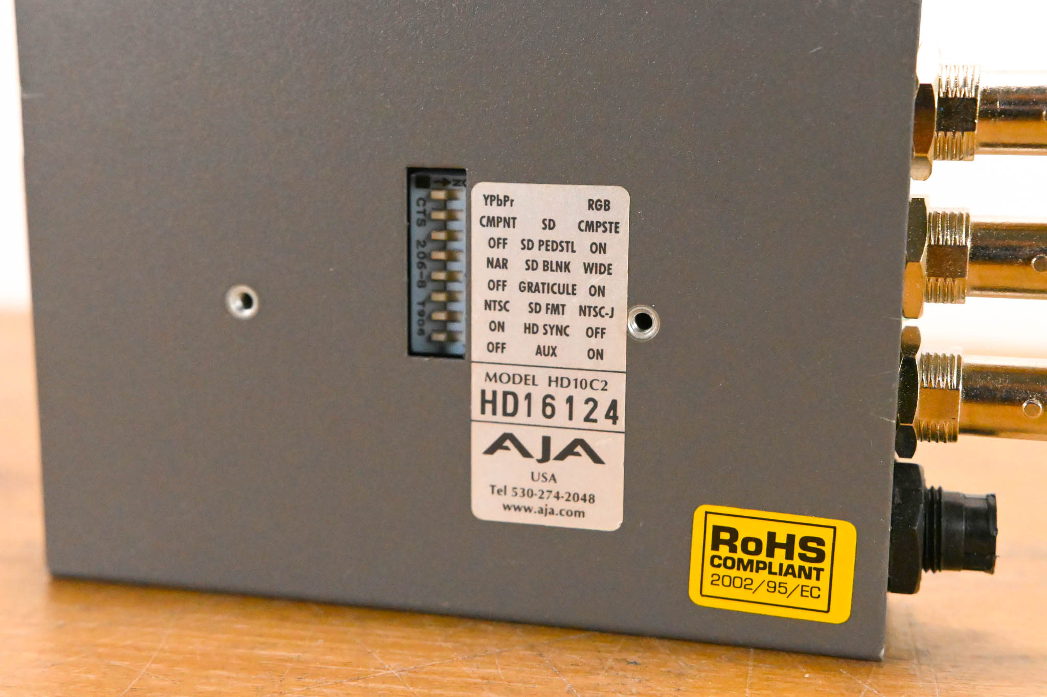 AJA HD10C2 Digital to Component Converter (NO POWER SUPPLY)