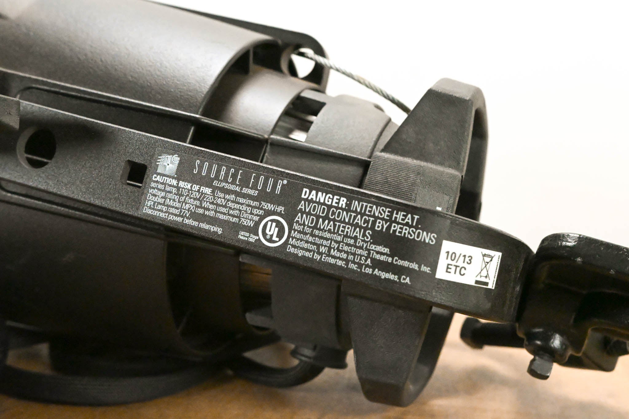 ETC Source Four 750 Ellipsoidal Light (No Lens Tube)
