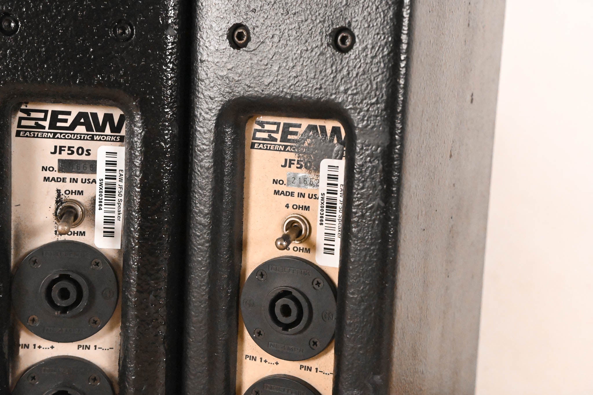 EAW JF50s Compact 2-Way Full Range Passive Loudspeaker (PAIR)