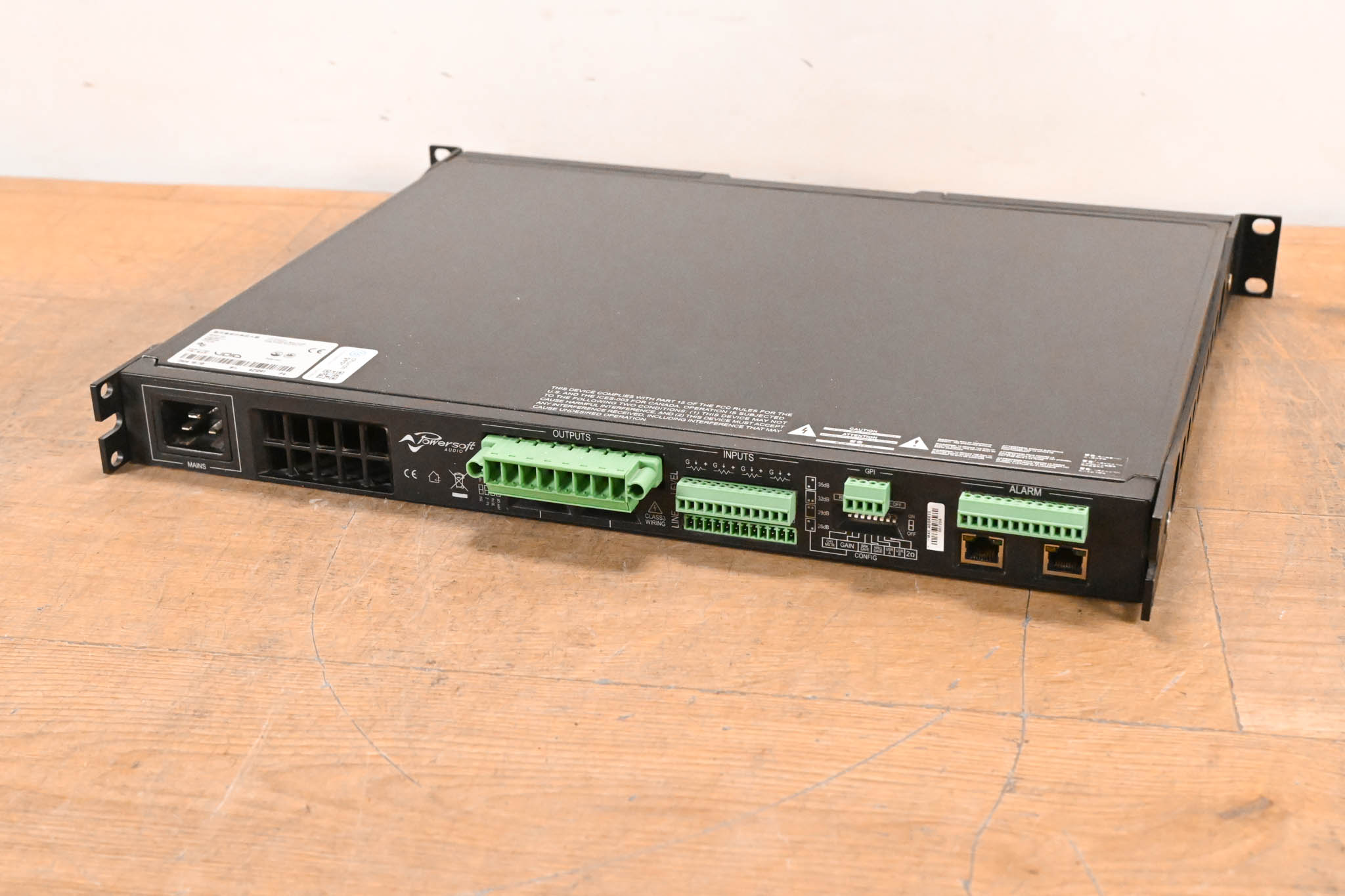 Void Bias Q2 4-Channel DSP Power Amplifier w/ Dante