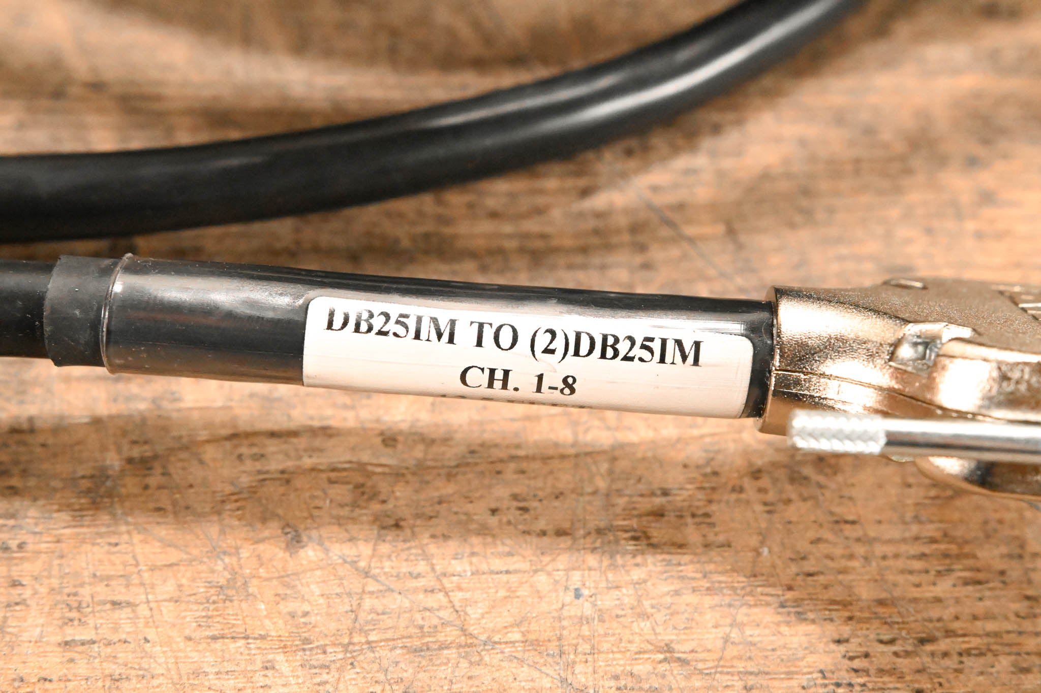 Unbranded DB25IM to (2)DB25IM TASCAM Pinout Cable - 13.5' (PAIR)
