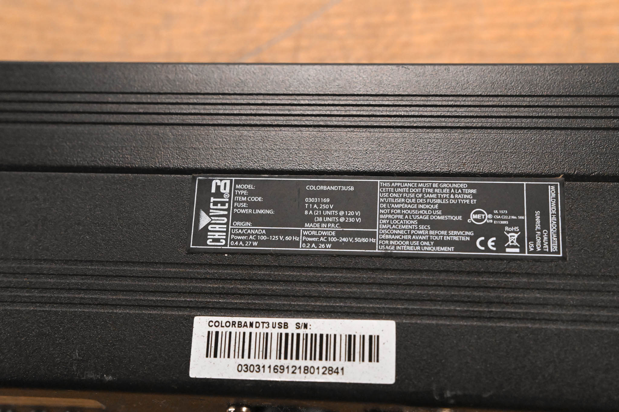 Chauvet COLORband T3USB Linear RGB Wash Light