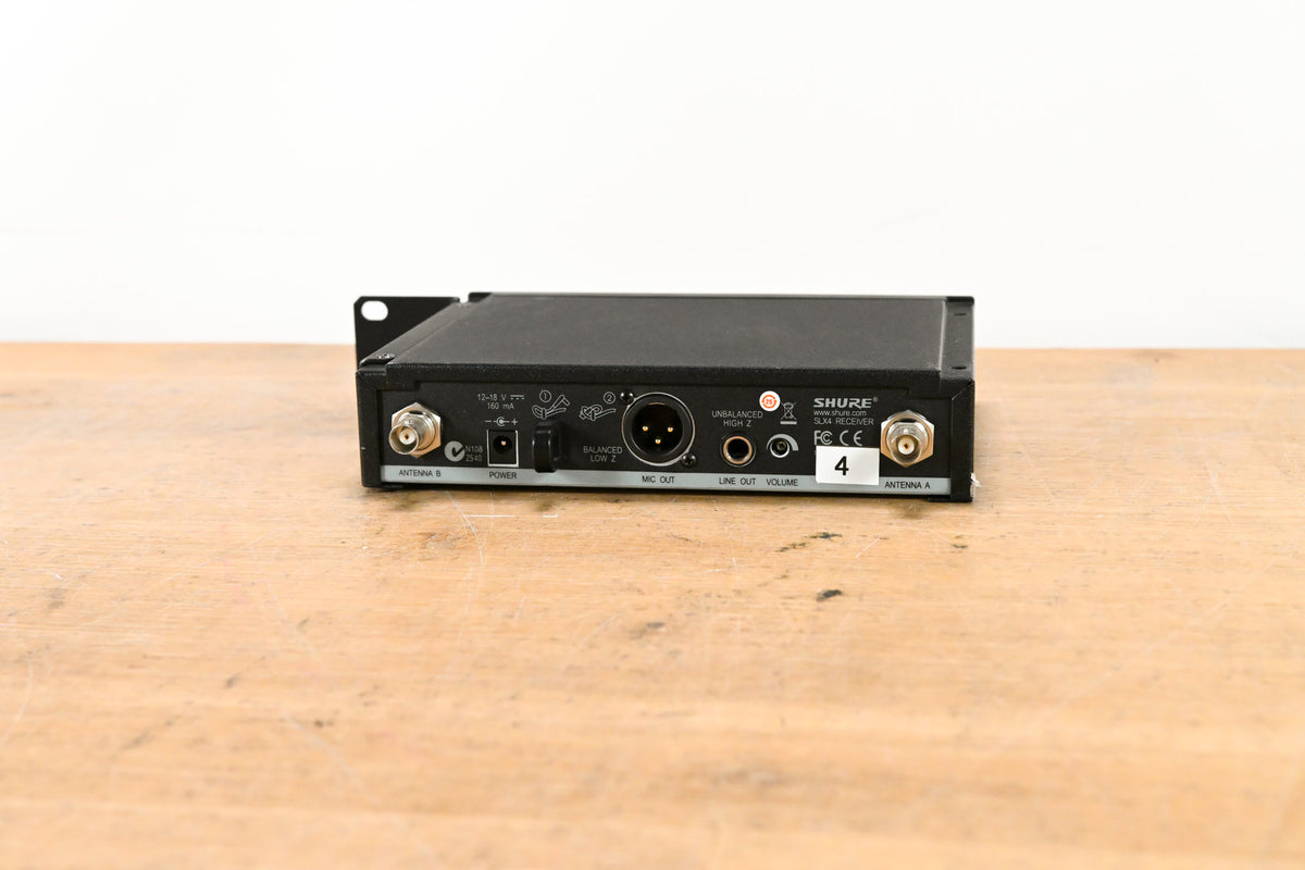 Shure SLX14 Bodypack Wireless System - J3 Band (NO POWER SUPPLY)