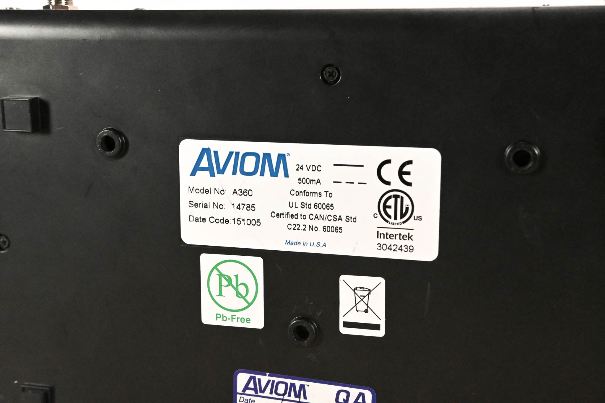 Aviom A360 36-Channel Personal Mixer