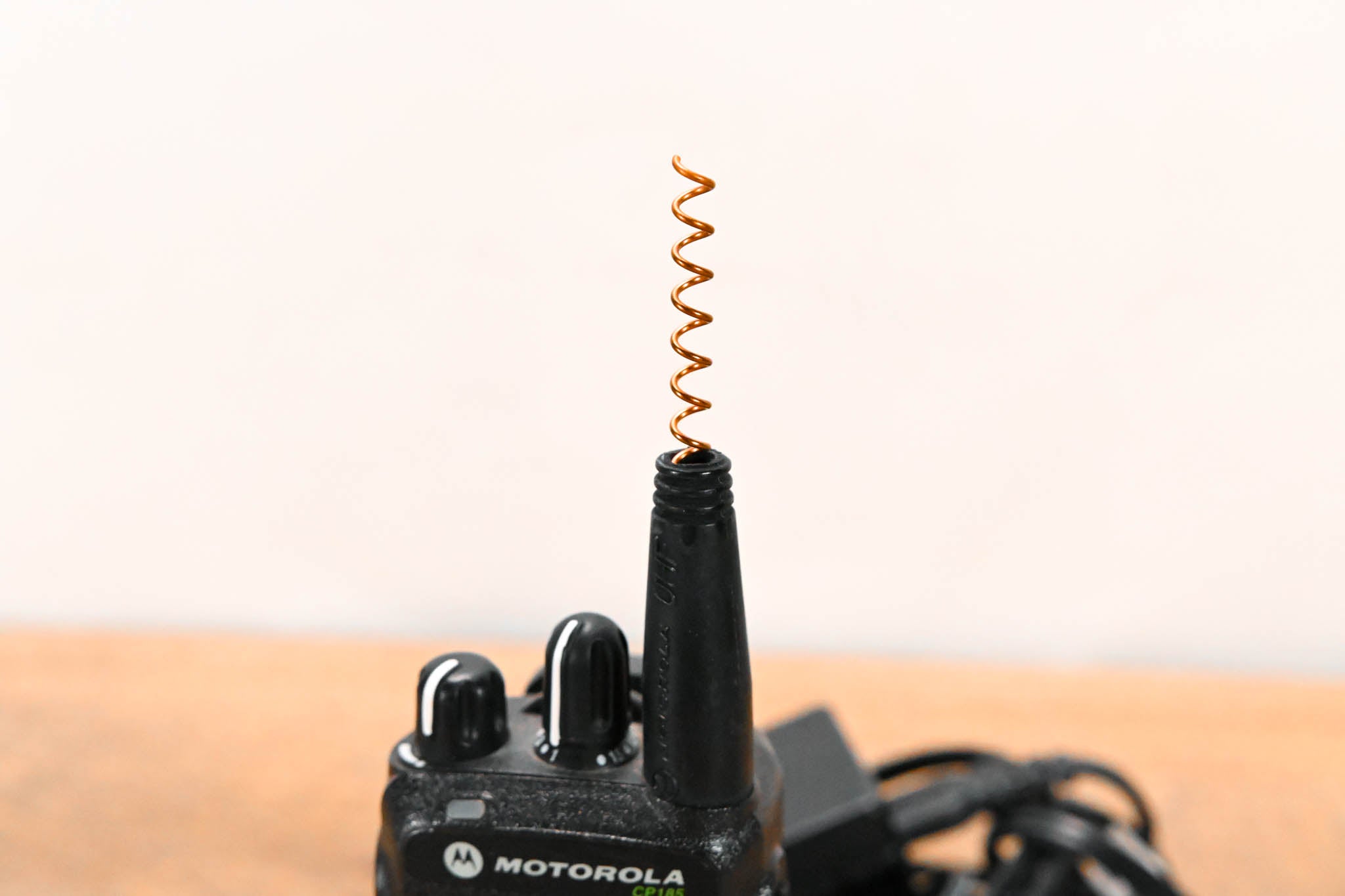 Motorola CP185 Portable Two-Way Radio with PMLN5228A Charger