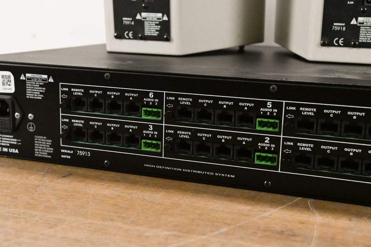 iSP Technologies MC1000 HDDS Master Control Module w/ 2 Speakers