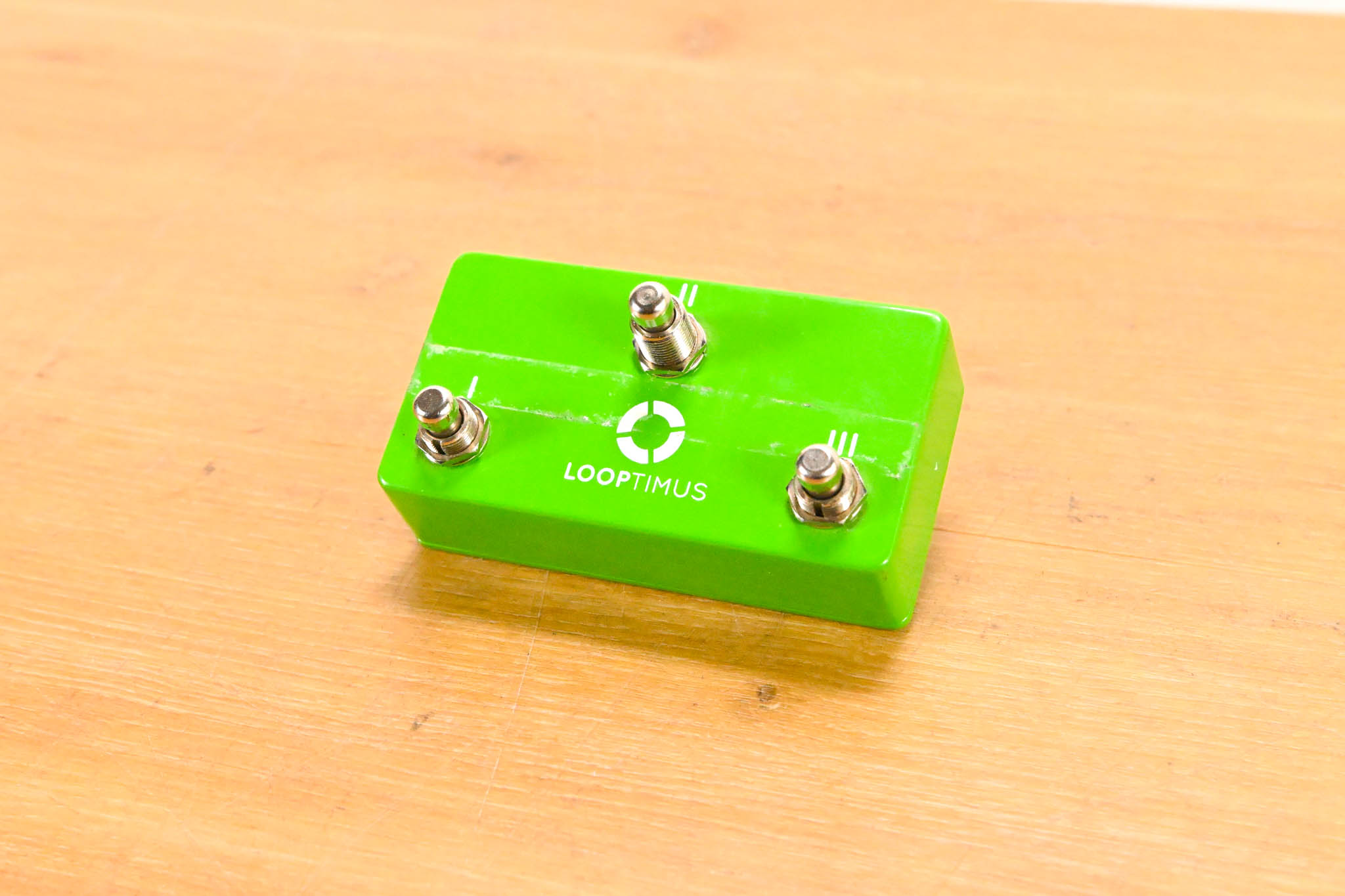 Loop Community Looptimus Mini USB MIDI Foot Controller Pedal - Green