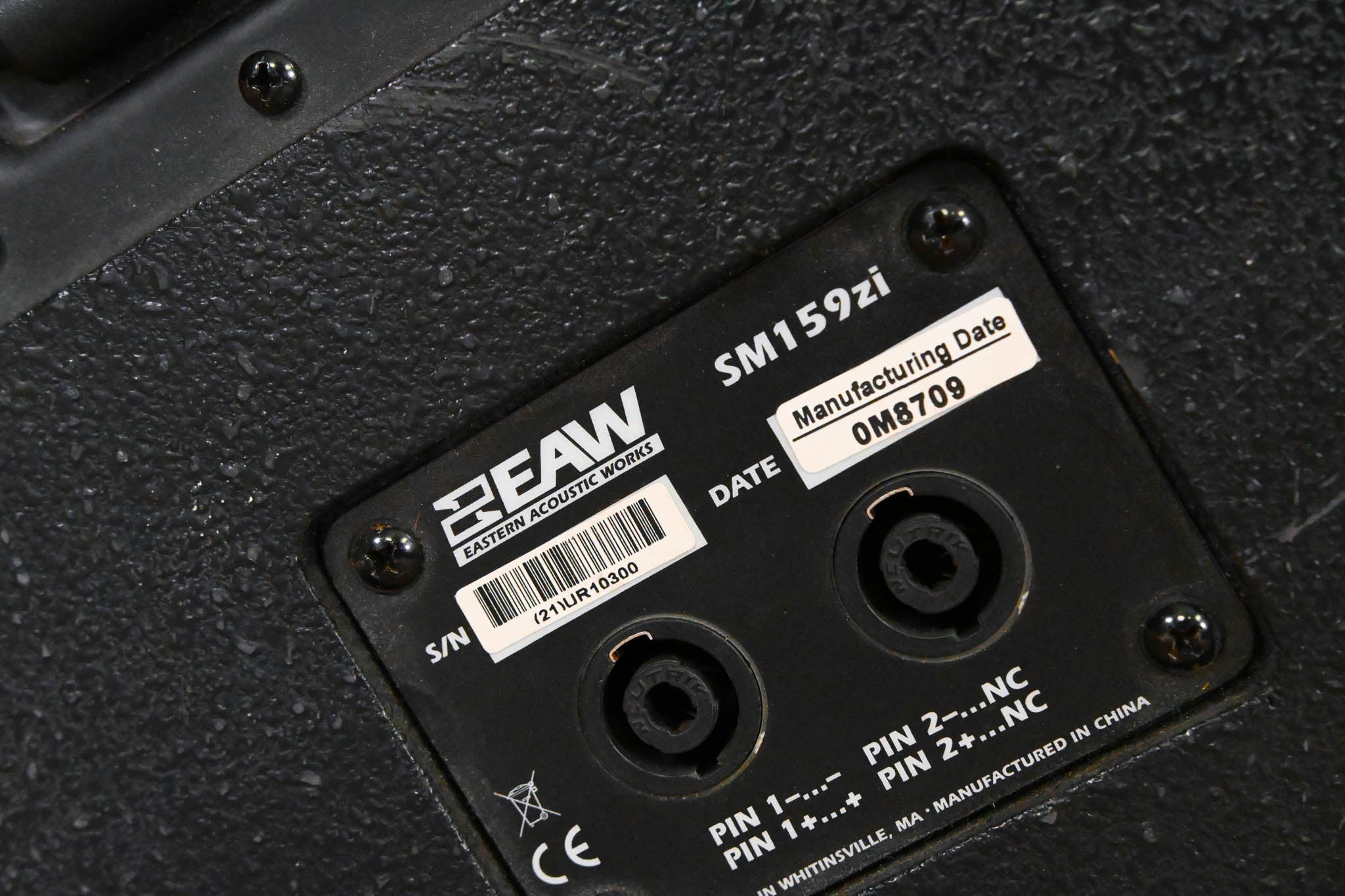 EAW SM159zi Two-Way Full Range Passive Stage Monitor
