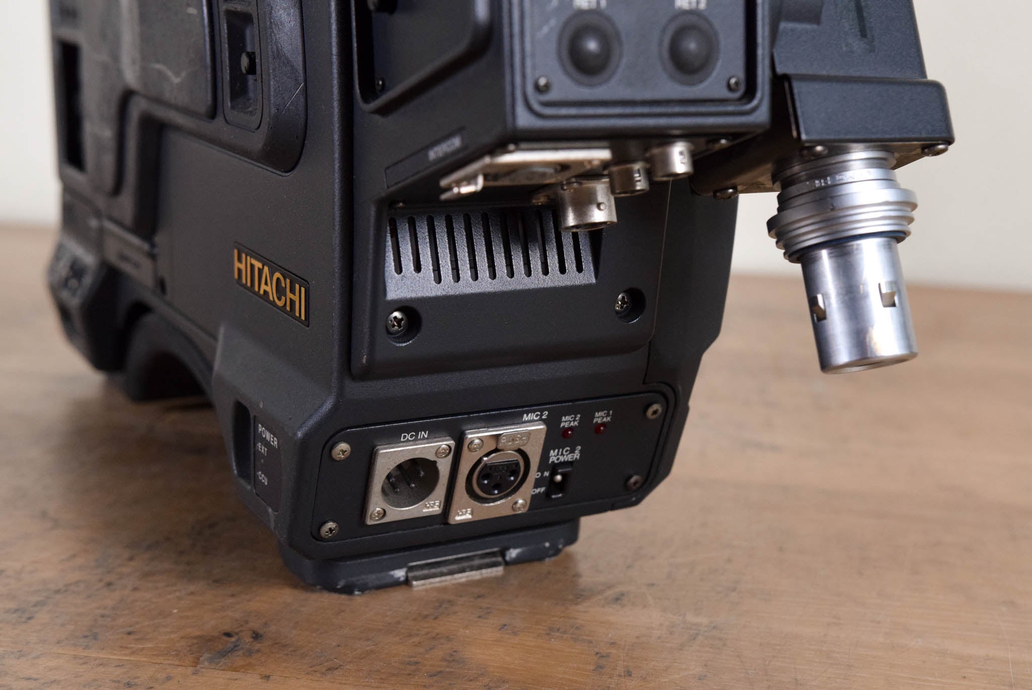 Hitachi Z-4000W CCD Camcorder with CX-Z3A Triax Adapter