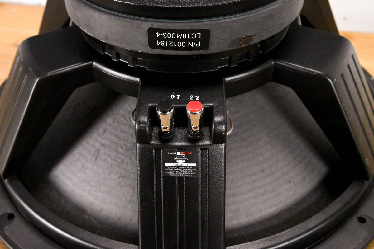 Mackie LC18/4003-4 18" Woofer Replacement Driver for SWA1801/SWA1801Z