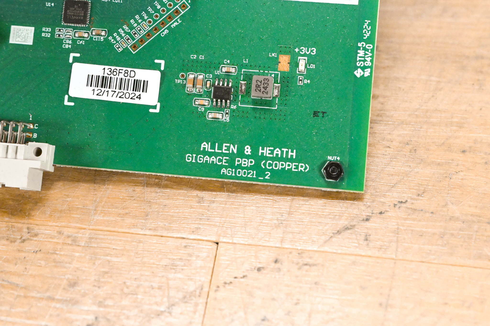 Allen & Heath gigaACE Audio Networking Card for dLive and Avantis