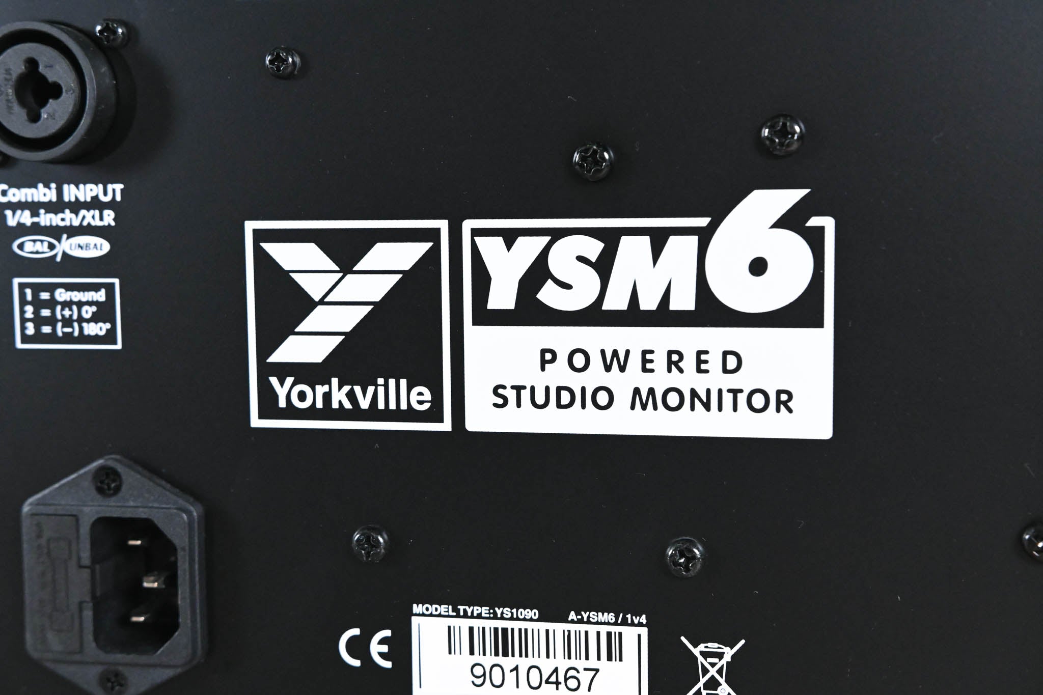 Yorkville YSM6 6.5" Nearfield Powered Studio Reference Monitor (PAIR)