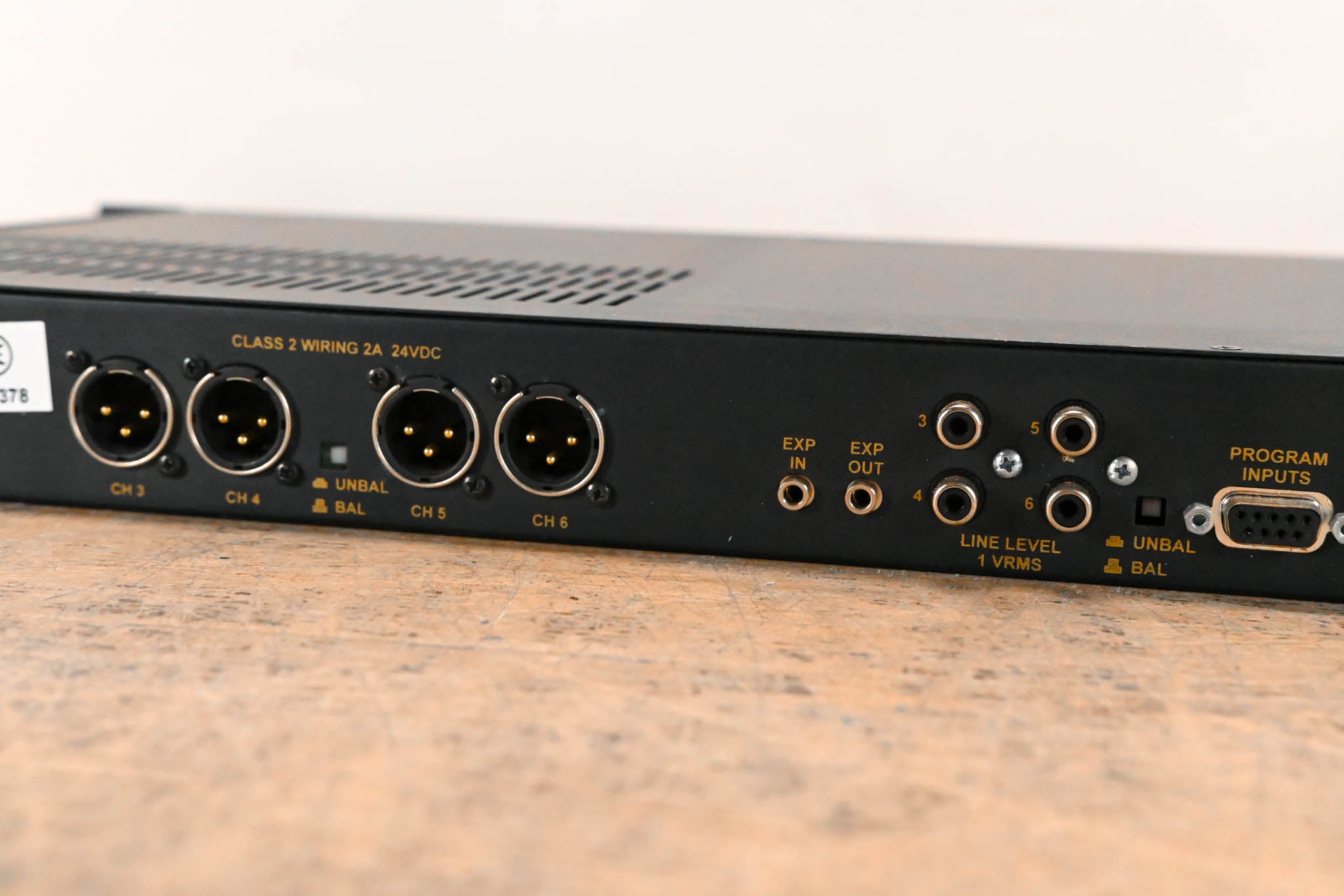 Telex EMS-4001 4-CH Expansion Master Station with 4.0A Power Supply