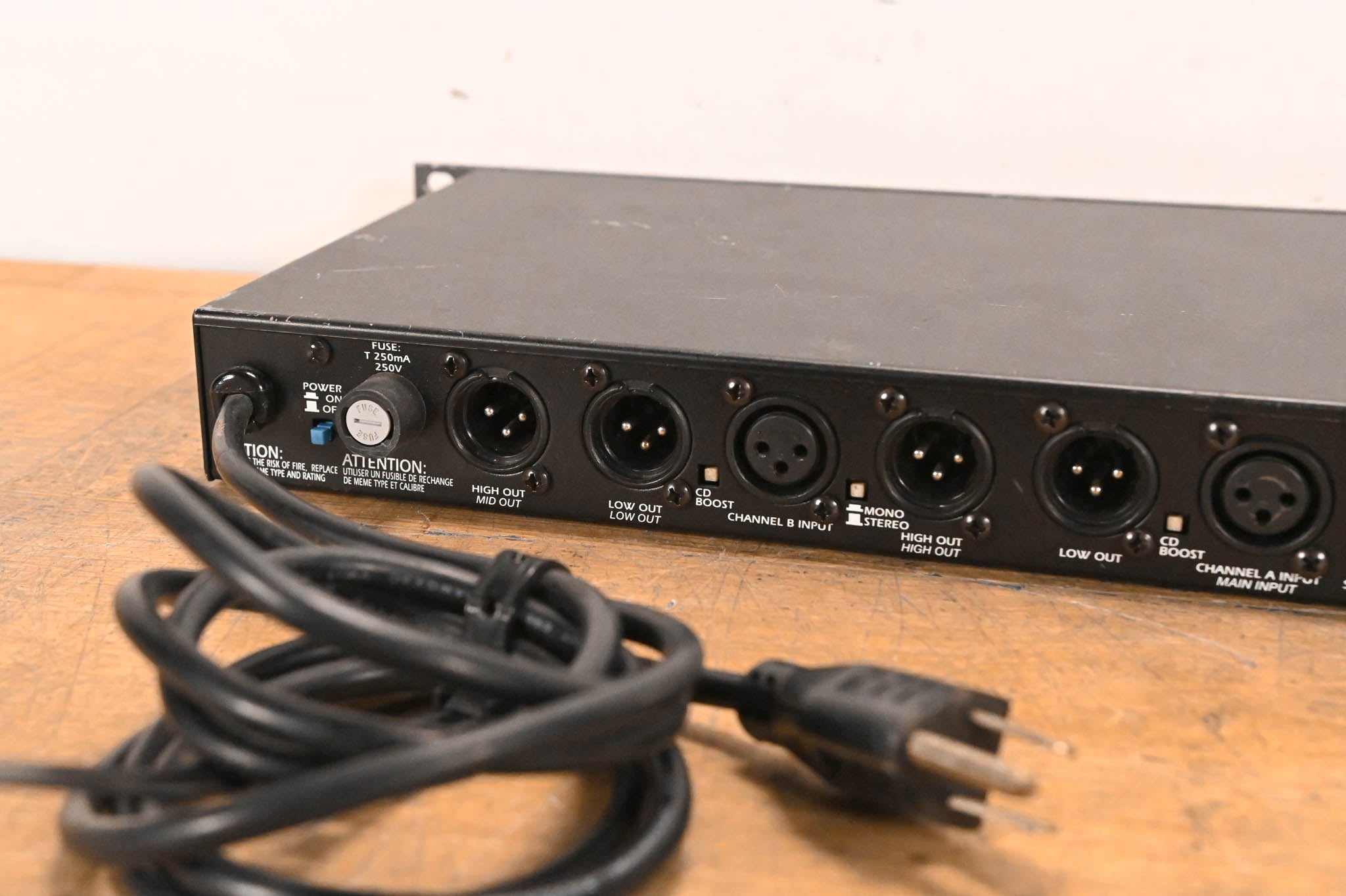 TDM Design 24CX-2 Stereo 2-Way Electronic Crossover