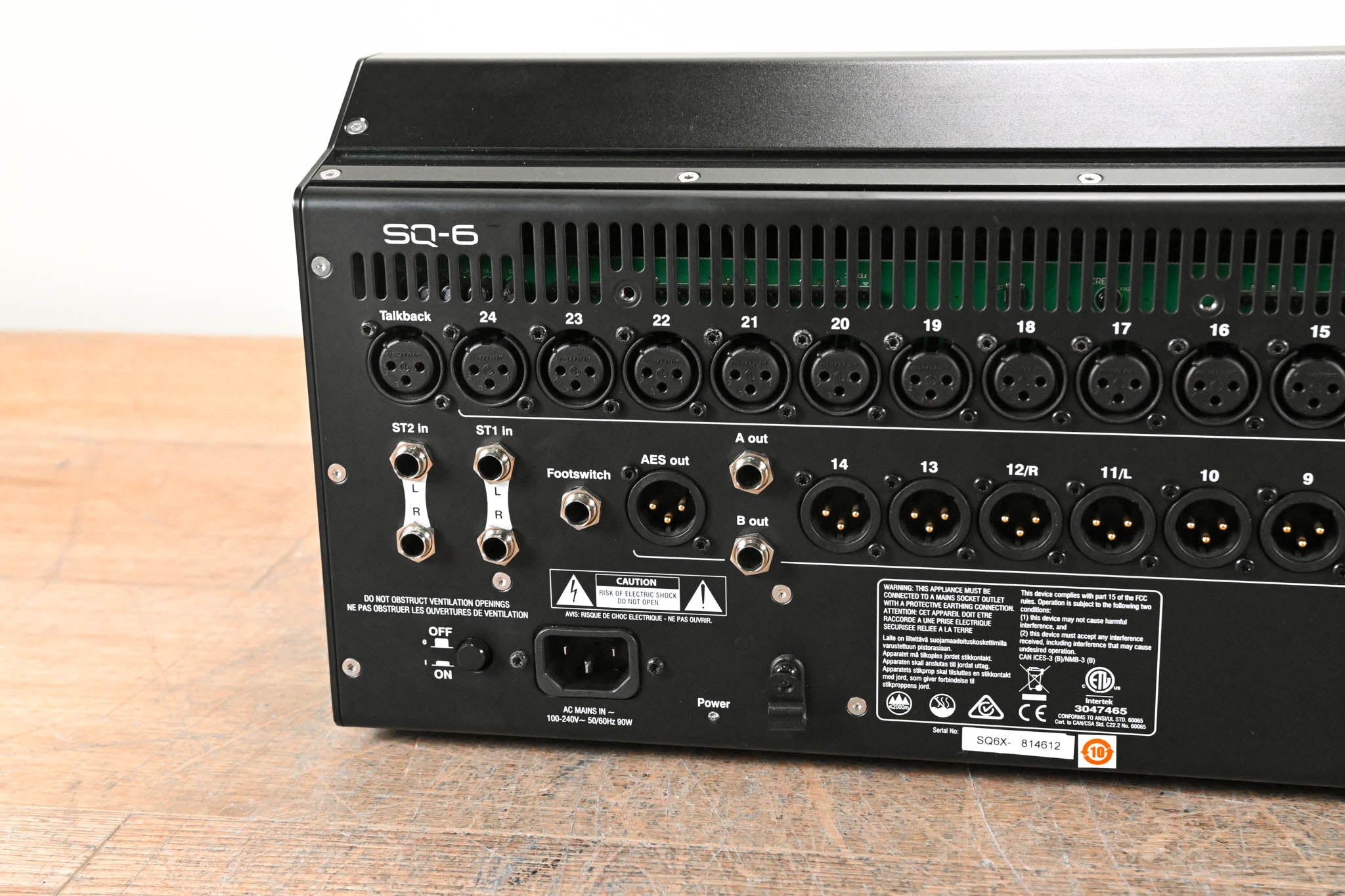 Allen & Heath SQ-6 48-Channel Compact Digital Audio Mixer