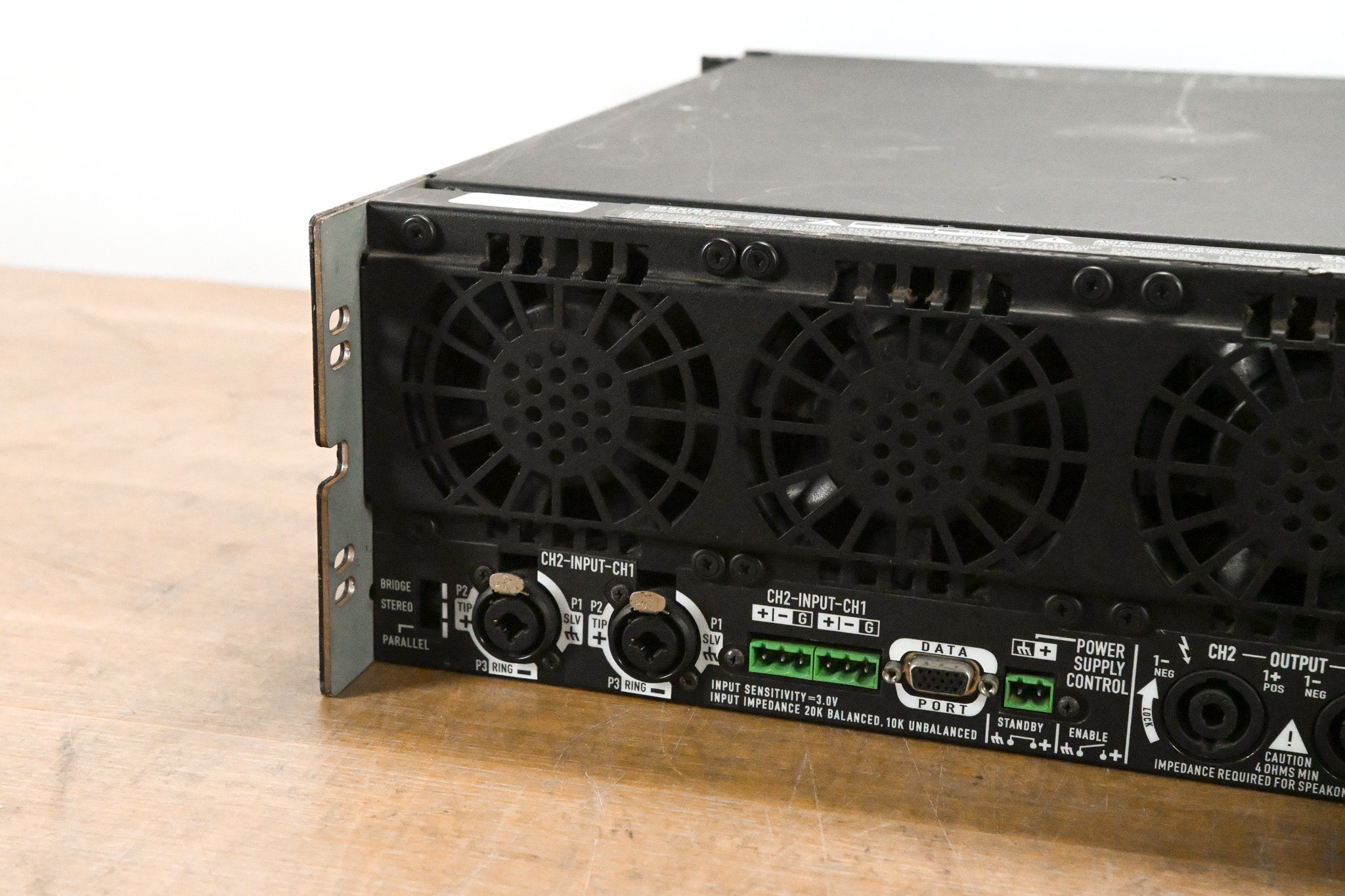 QSC PowerLight 6.0 PFC Power Factor Corrected 2-Channel Power Amplifier