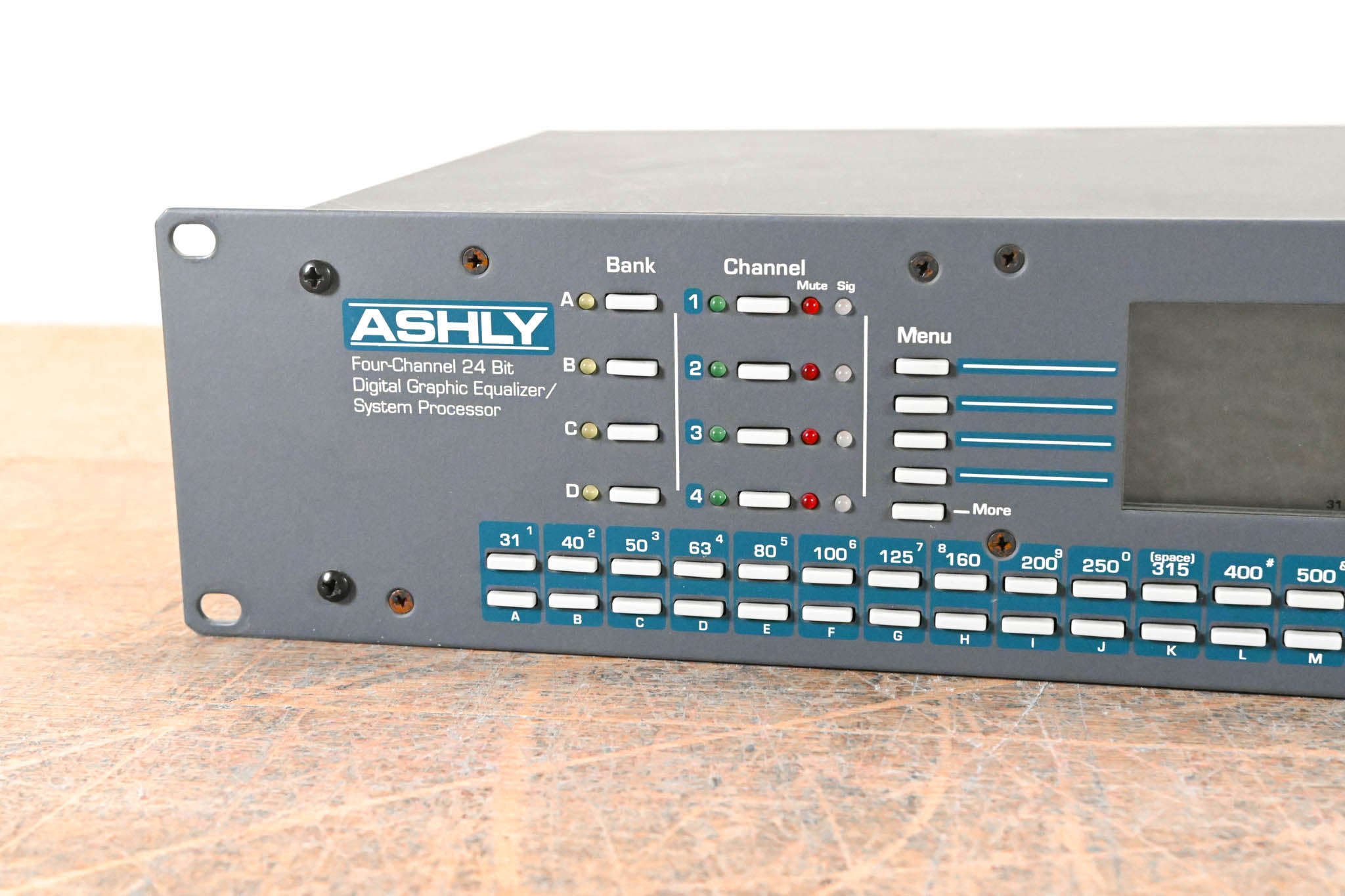 Ashly Protea System II 4.24G 4-Channel Digital Graphic Equalizer