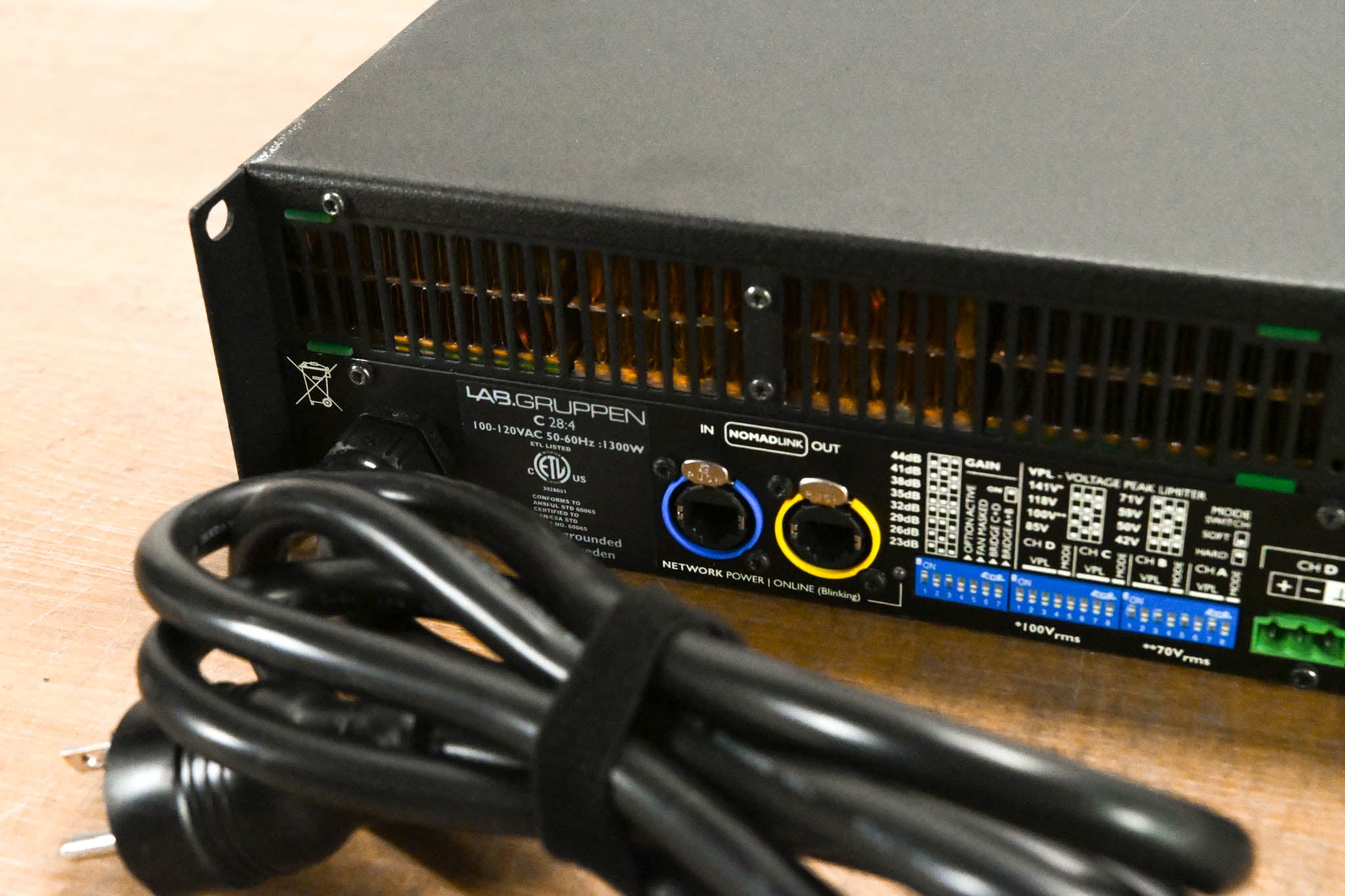 Lab Gruppen C 28:4 2800W 4-Channel Power Amplifier