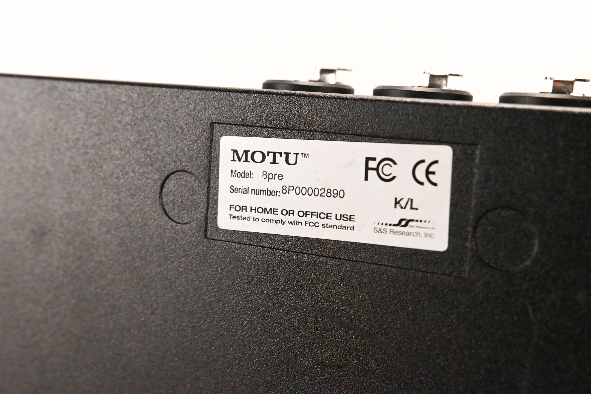 MOTU 8pre 16x12 FireWire Audio Interface with 8 Mic Inputs