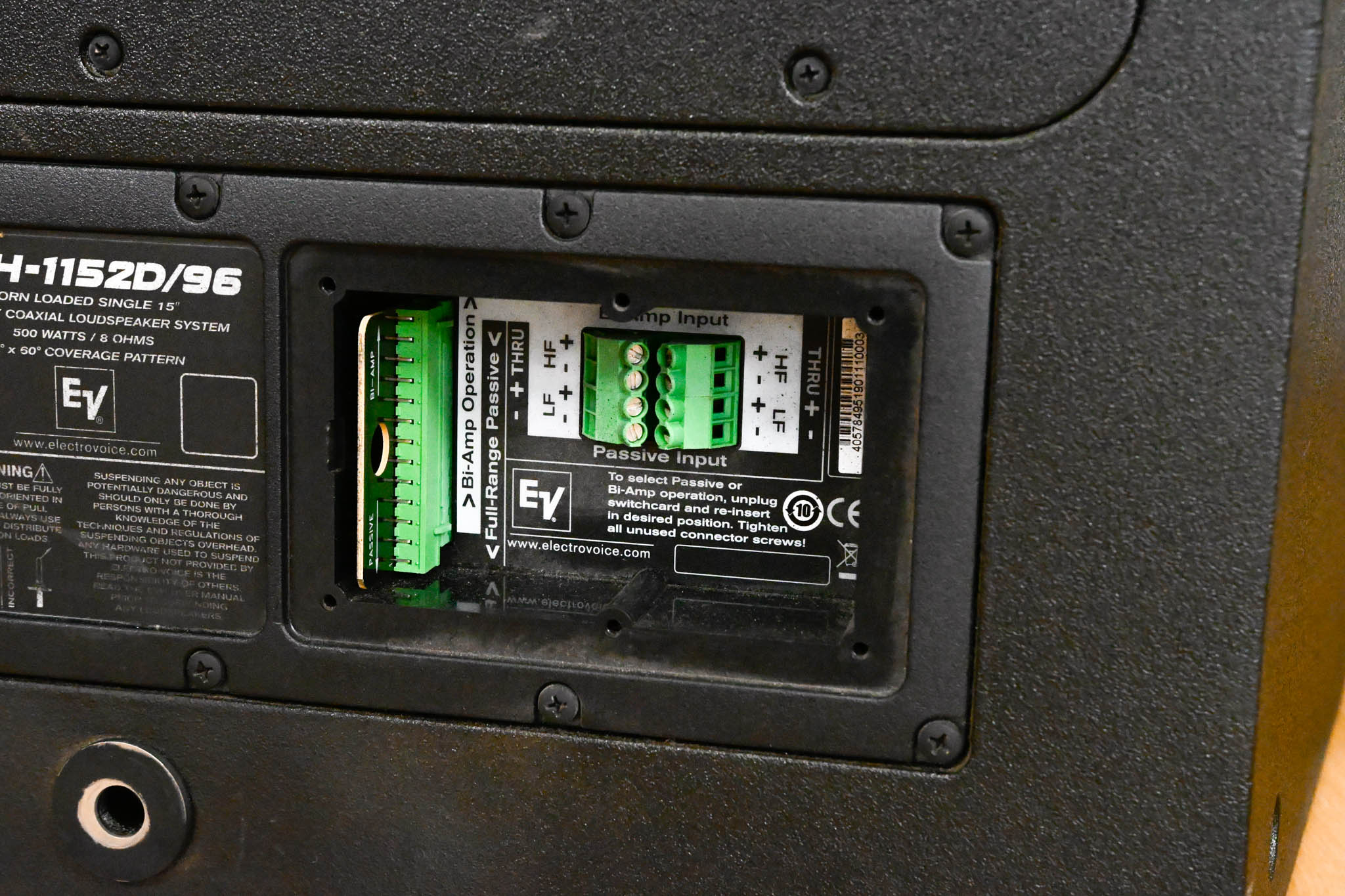 Electro-Voice (EV) EVH-1152D/96 15" Point-Source Loudspeaker (PAIR)