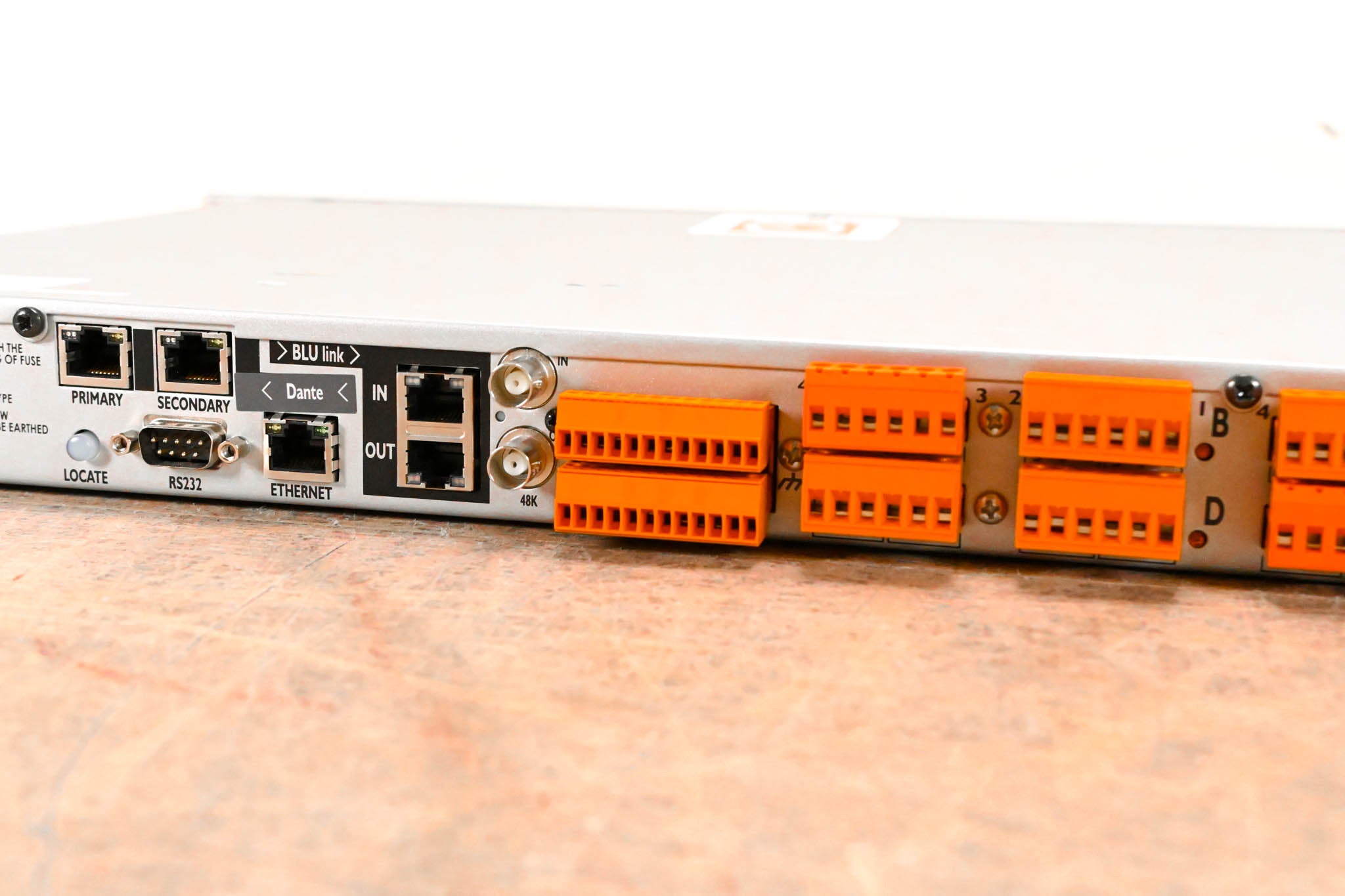 BSS BLU-326DA I/O Expander with BLU link and Dante / AES67