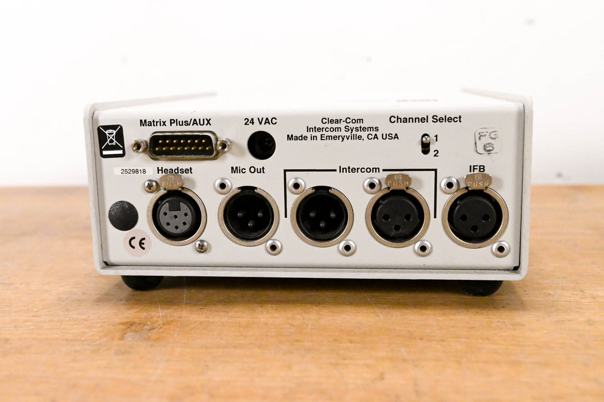 Clear-Com AB-100 On-Air Announcer’s Console (NO POWER SUPPLY)
