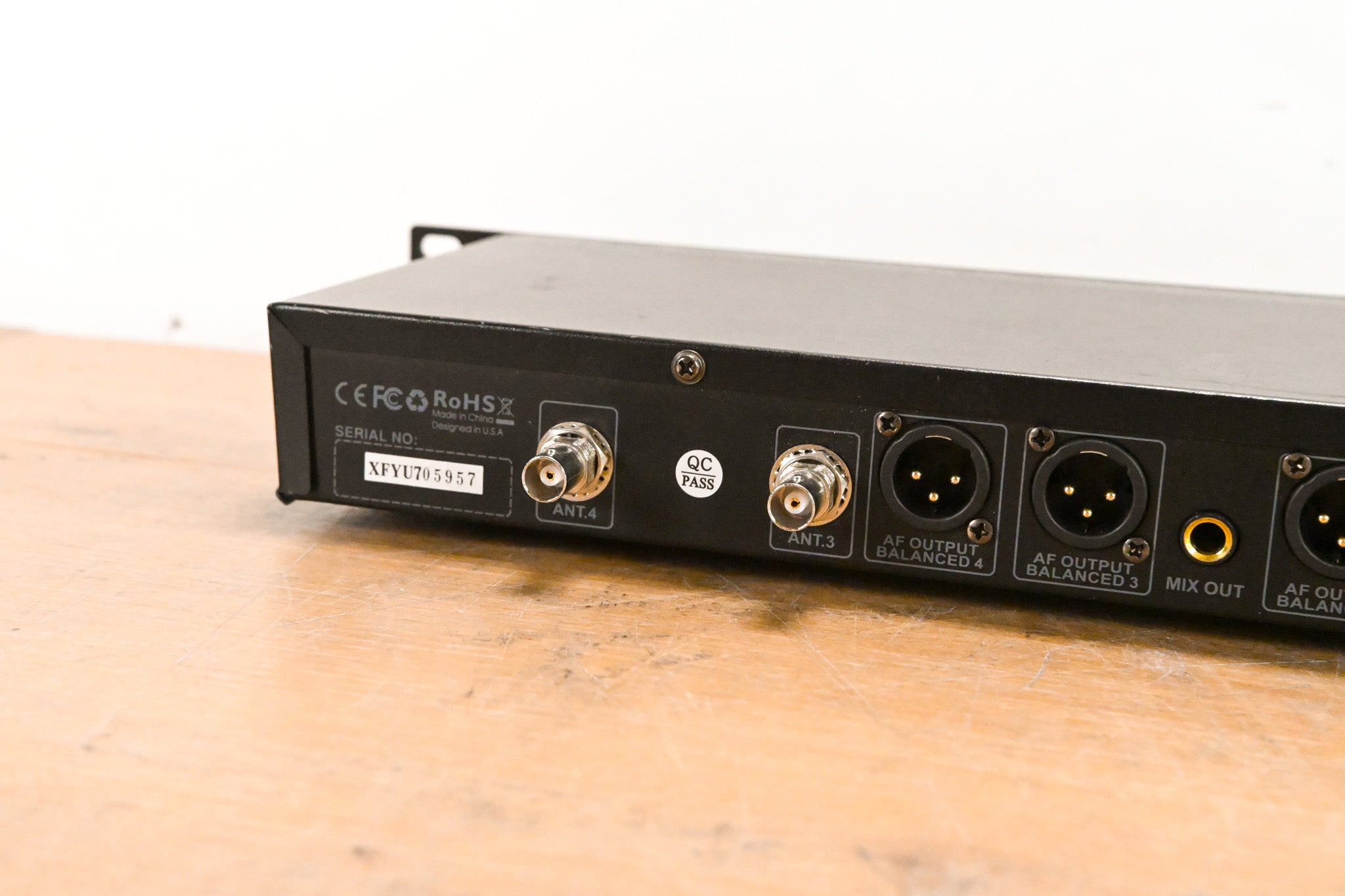 Phenyx Pro PWR-7000 4-CH Wireless Receiver for PTU-7000 System (NO PSU)