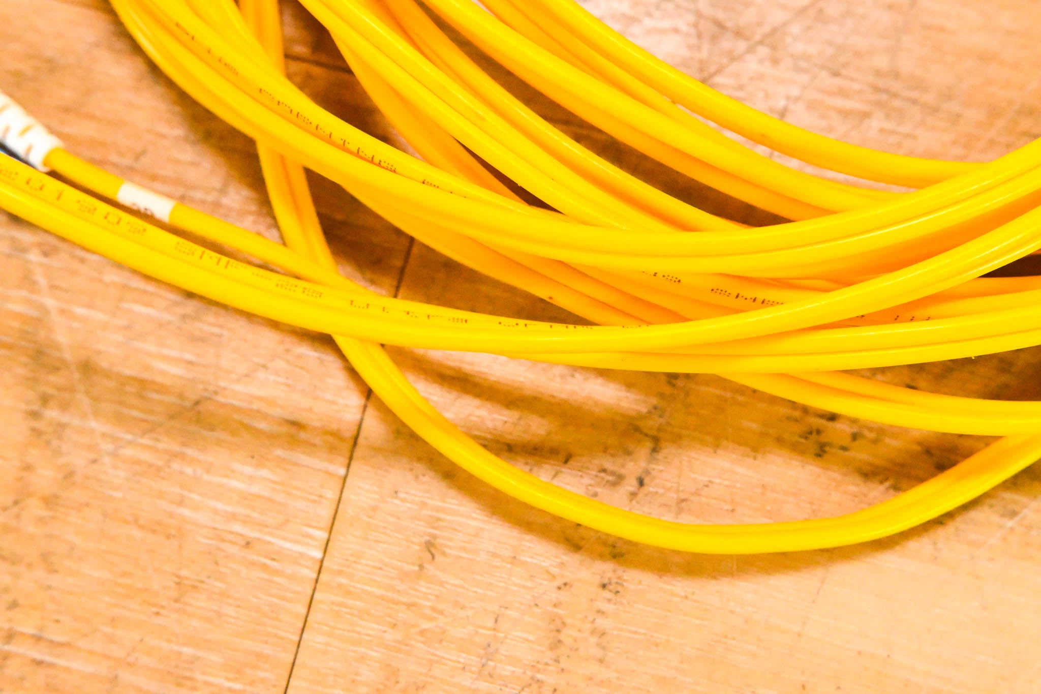Corning SMF-28 Ultra ST-ST Duplex Single Mode Fiber Cable - 20'
