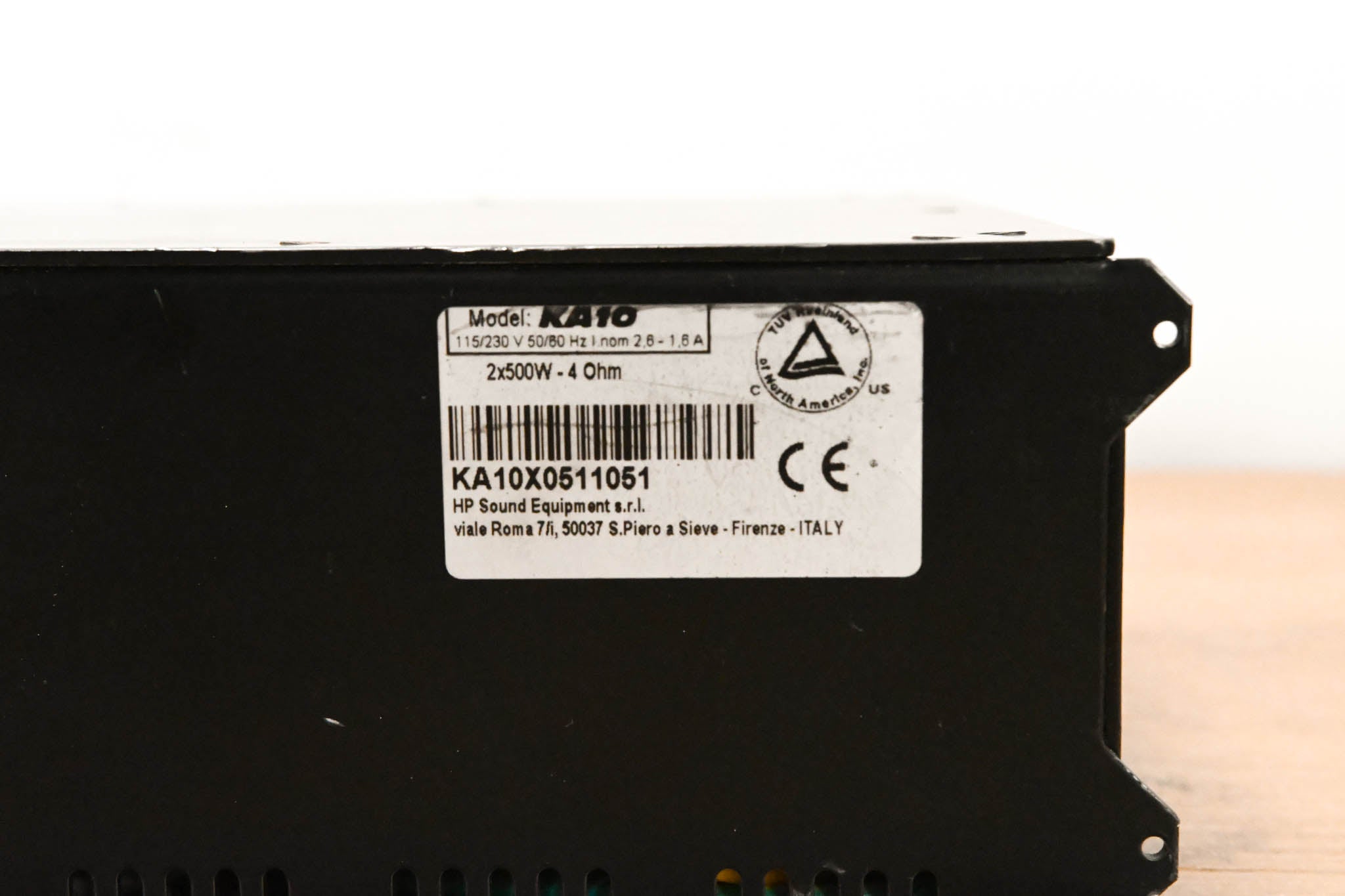 K-Array KA10 Class D Digital Audio Power Amplifier with Onboard DSP