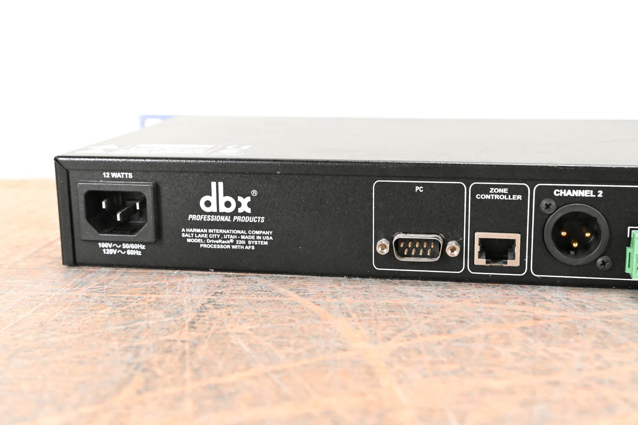 dbx DriveRack 220i System Processor w/ AFS Advanced Feedback Suppression