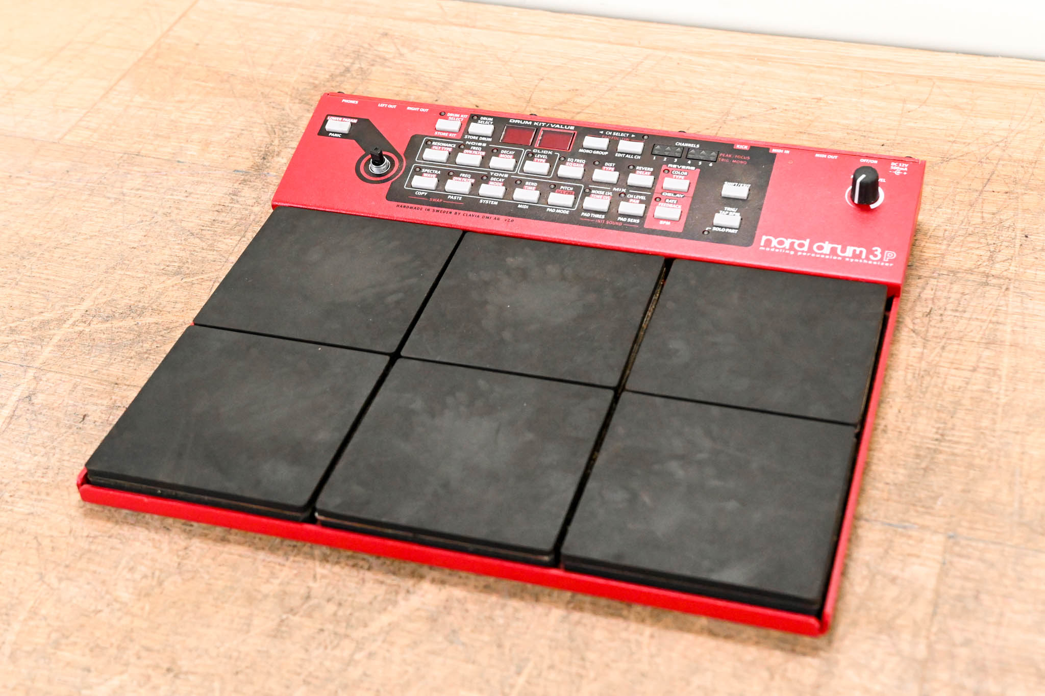 Nord Drum 3P 6-Channel Modeling Percussion Synthesizer (NO POWER SUPPLY)