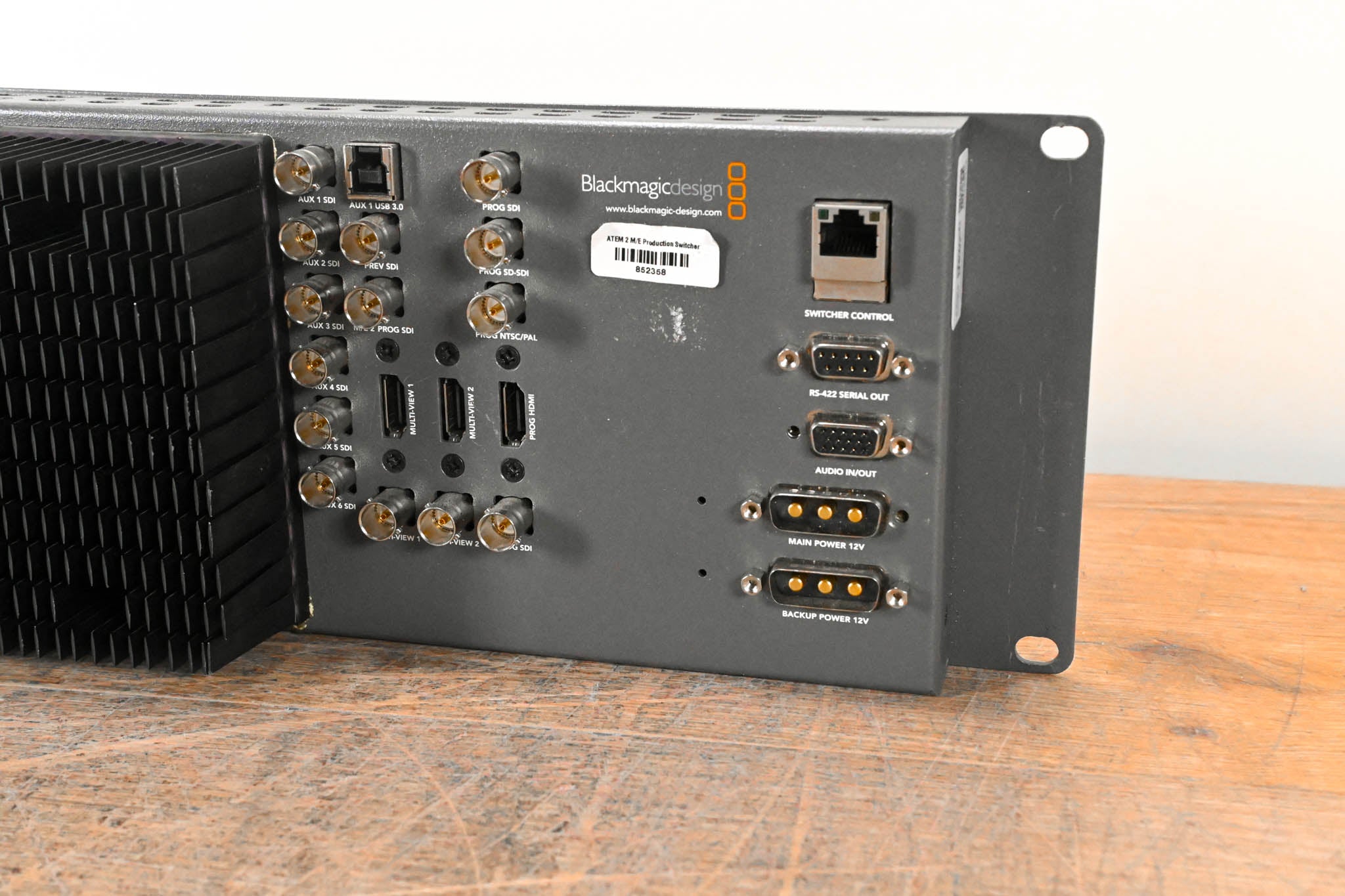 Blackmagic Design ATEM 2 M/E Production Switcher (NO POWER SUPPLY