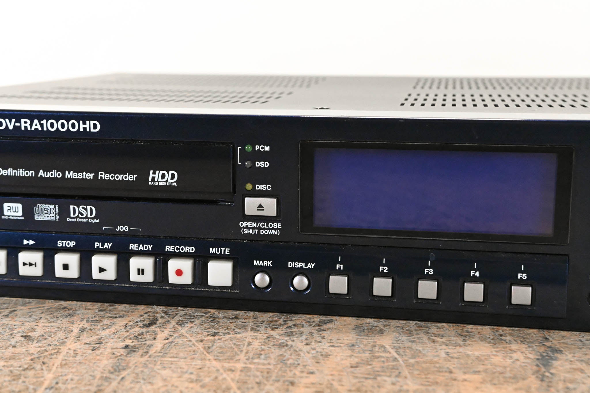 TASCAM DV-RA1000HD High-Definition CD, DVD, and Hard Drive Recorder