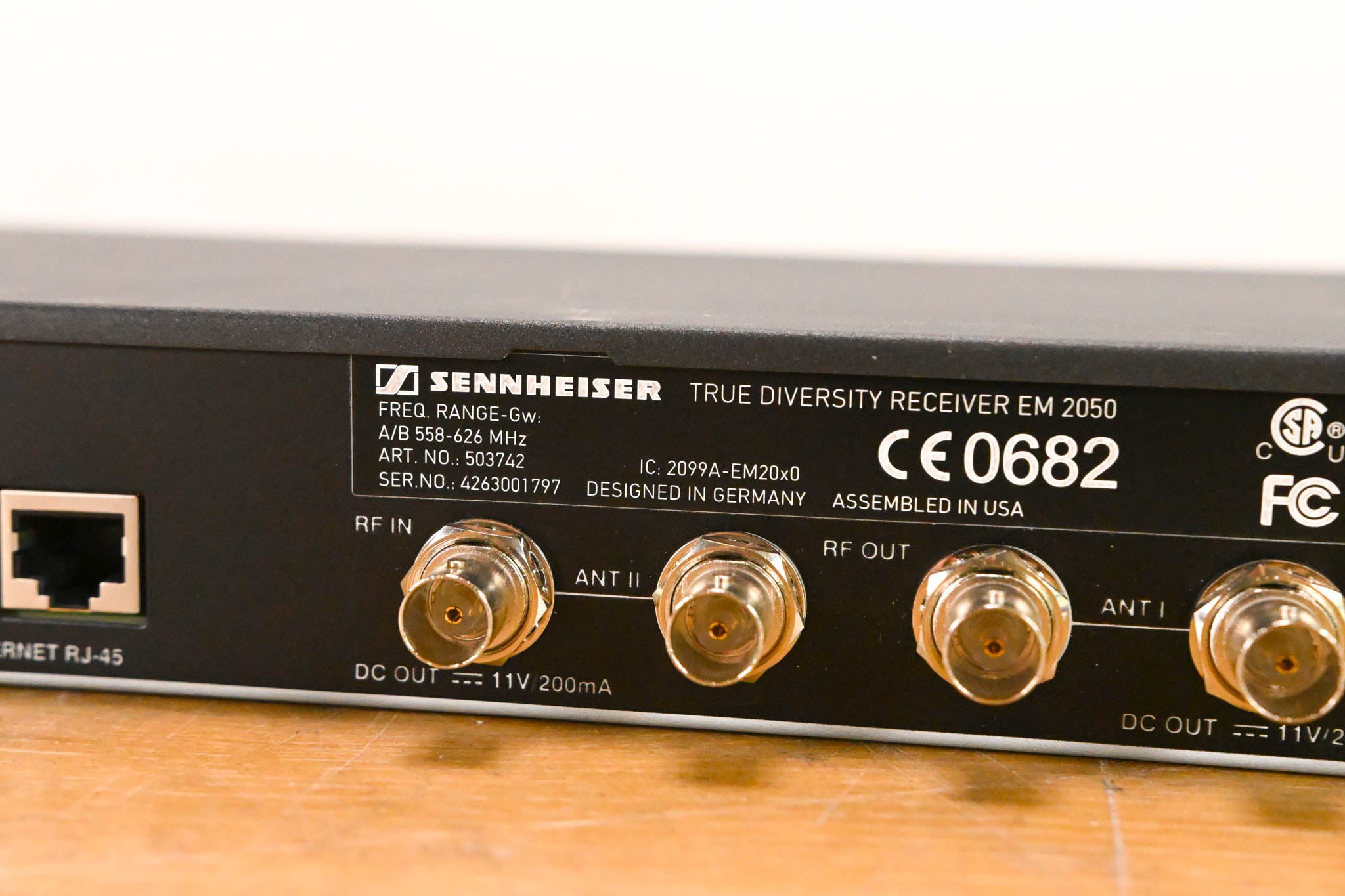 Sennheiser EM 2050 Dual Wireless Receiver - 558-626 MHz
