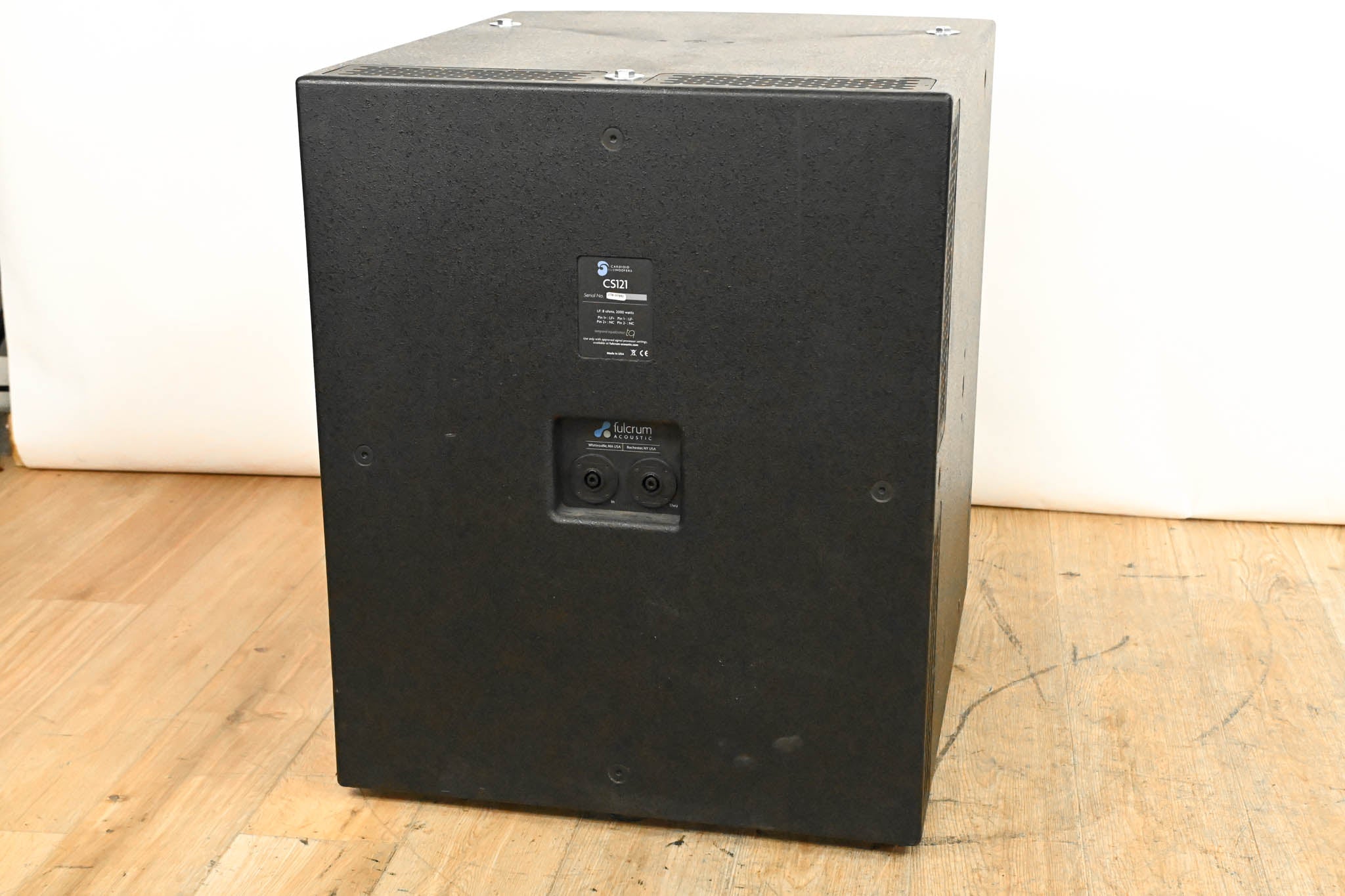 Fulcrum Acoustic CS121 21″ Subcardioid Subwoofer