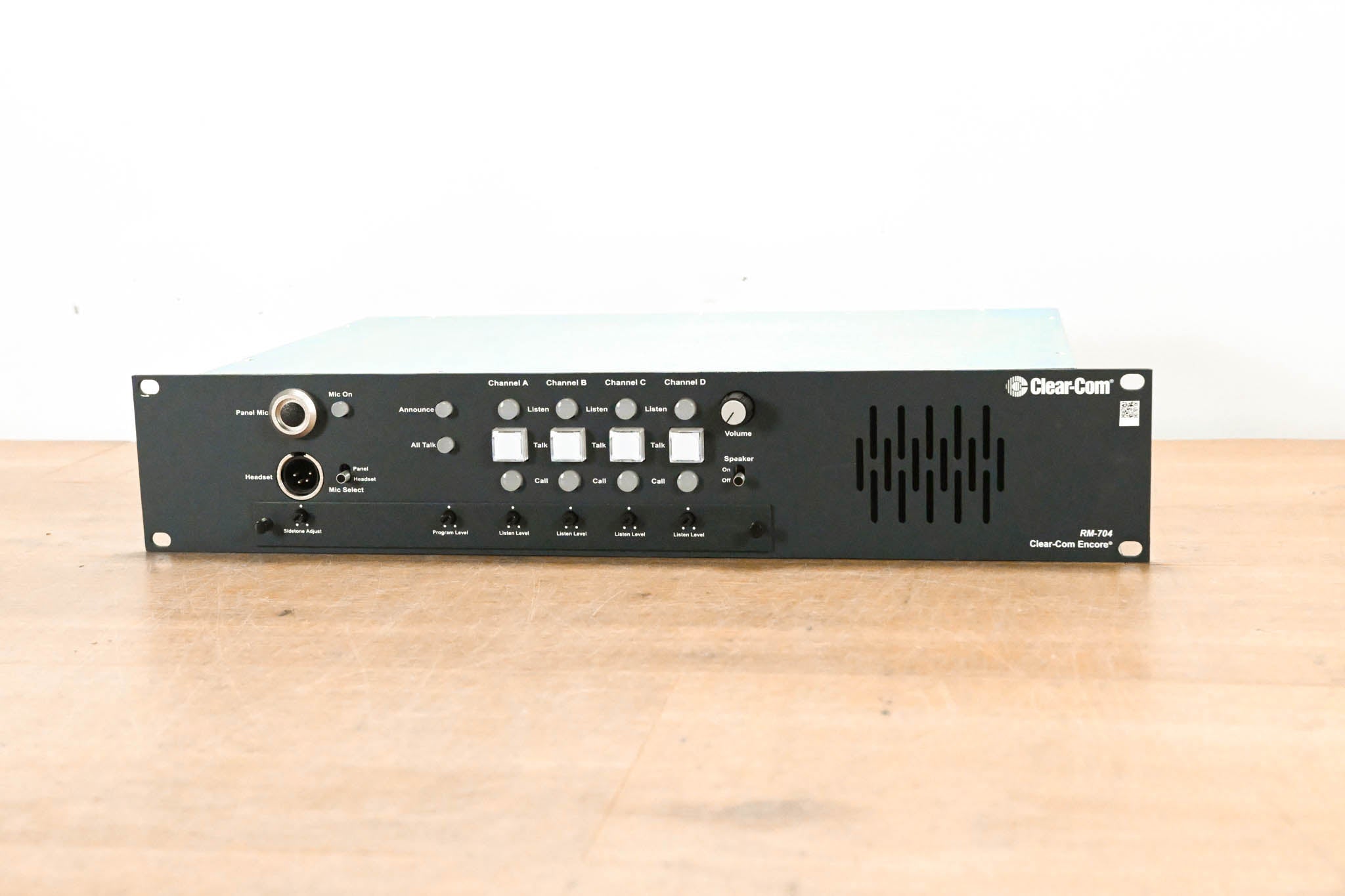 Clear-Com RM-704 2RU 4-Channel Intercom Remote Station