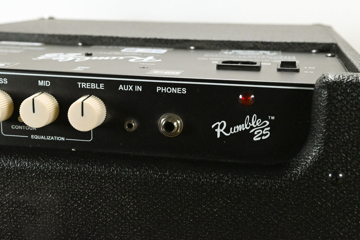 Fender Rumble 25 V3 25W 1x8" Bass Combo Amplifier