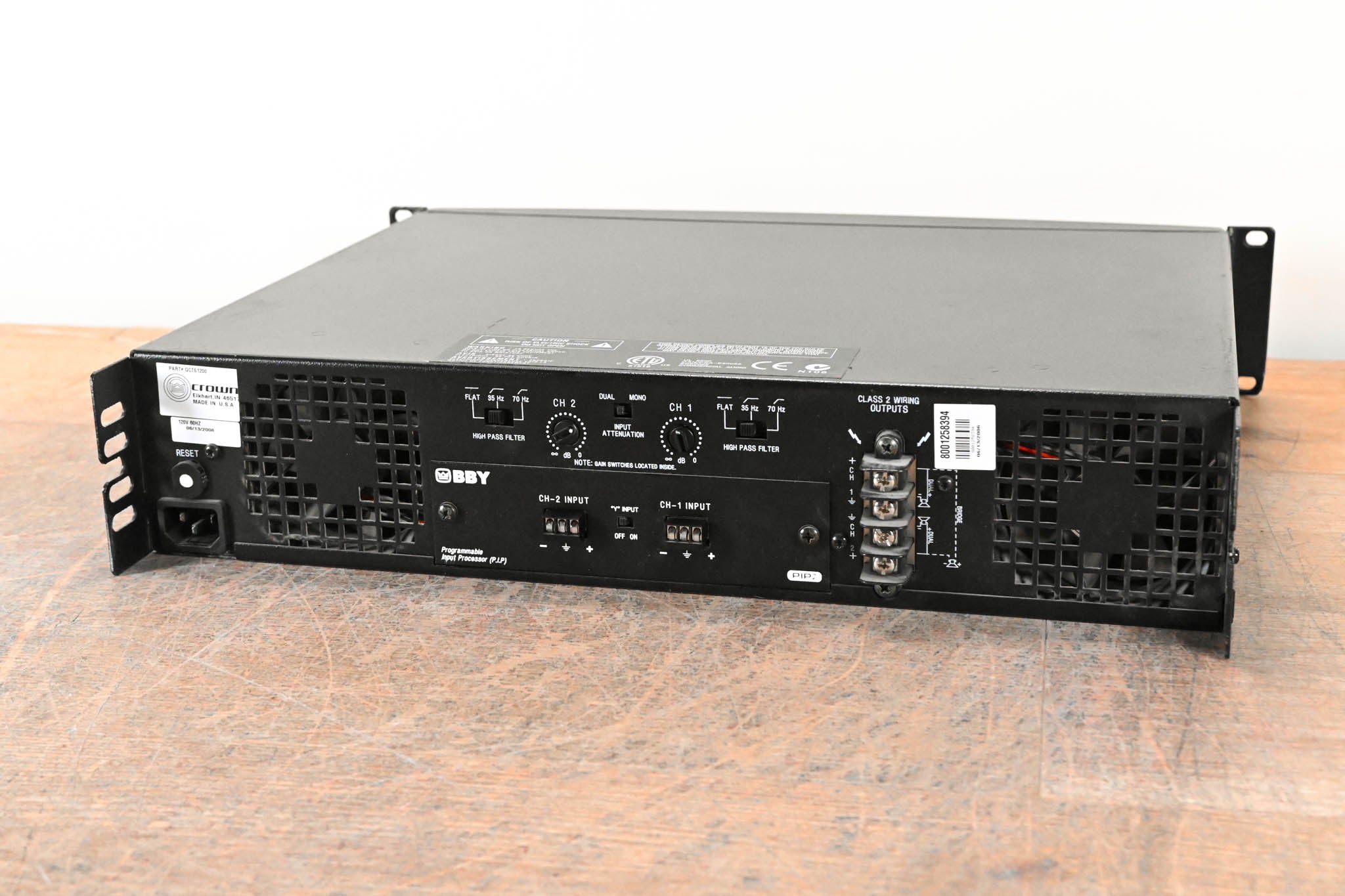 Crown CTs 1200 2-Channel Power Amplifier