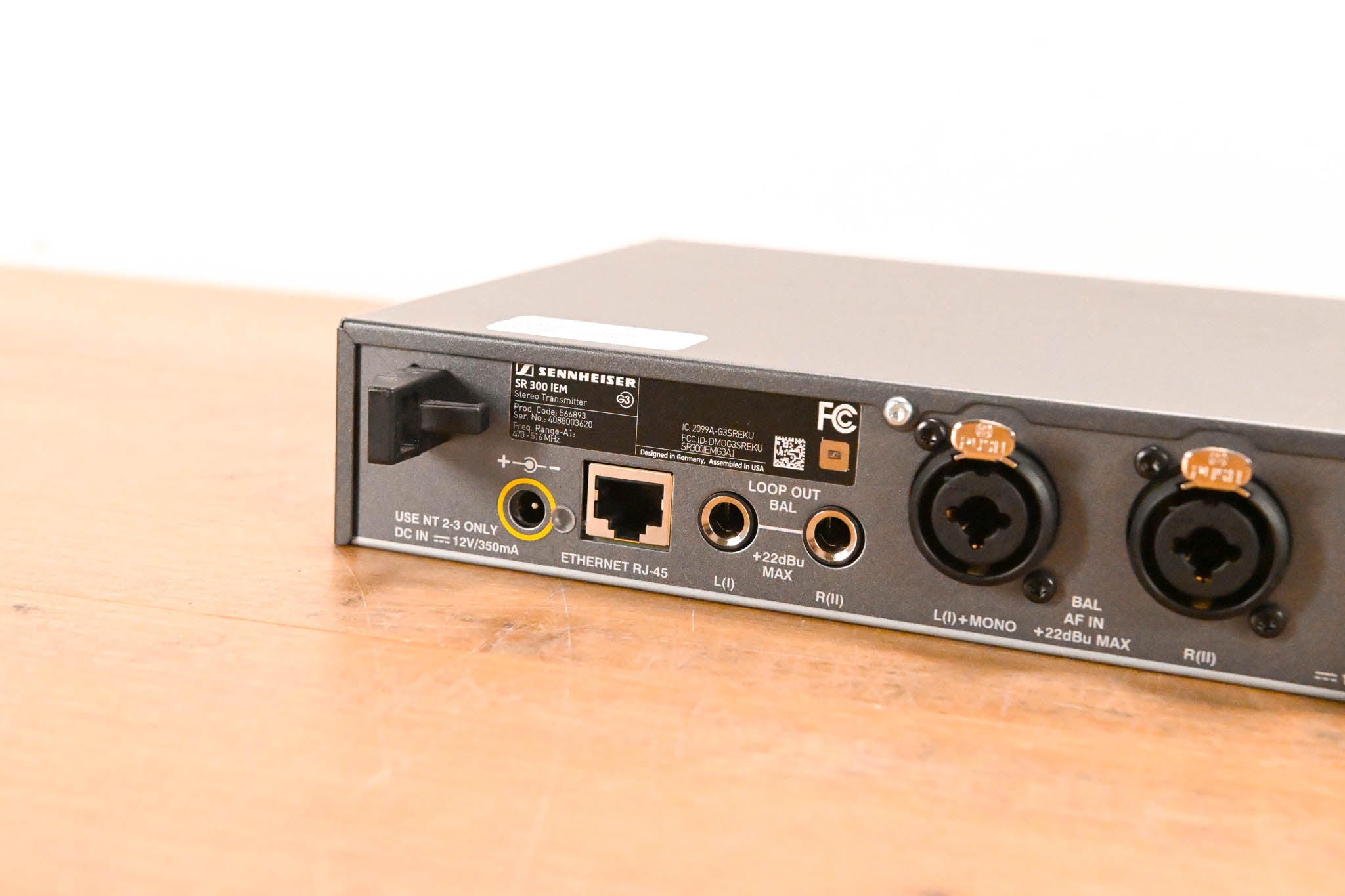 Sennheiser ew 300 IEM G3 Wireless IEM System - A1 Range NO POWER SUPPLY