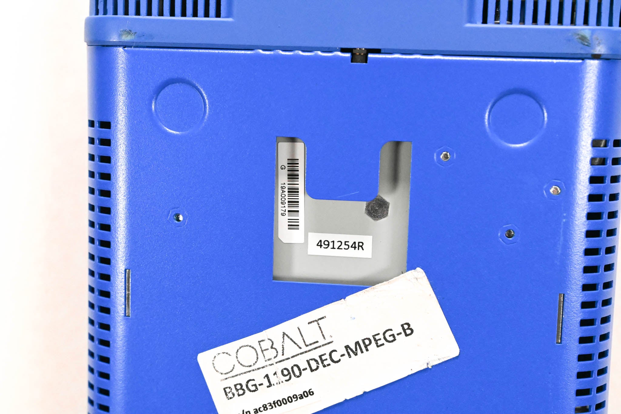 Cobalt BBG-1190-DEC-MPEG-B Broadcast Video Decoder