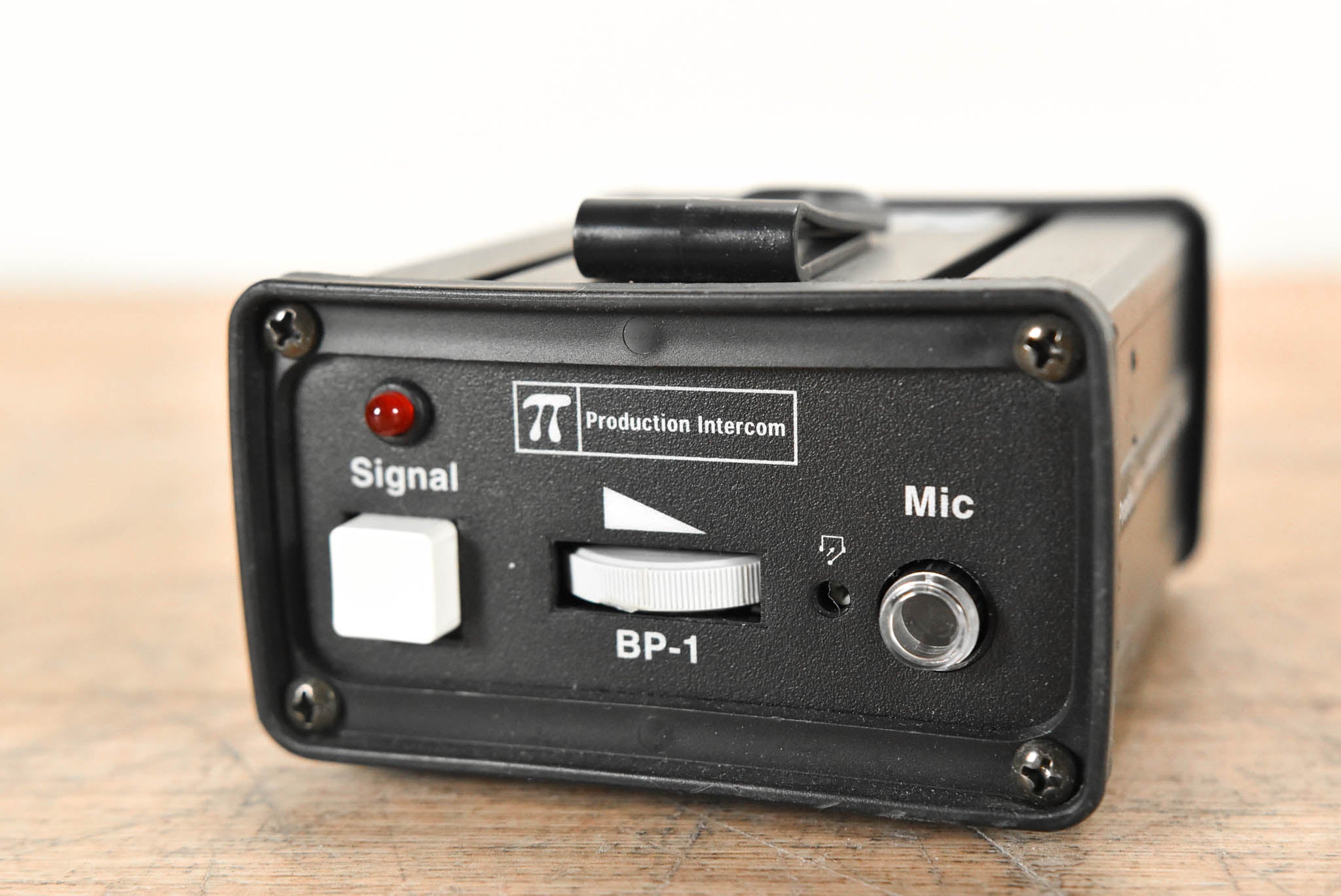 Production Intercom BP-1 Single-Circuit Headset Station Belt Pack