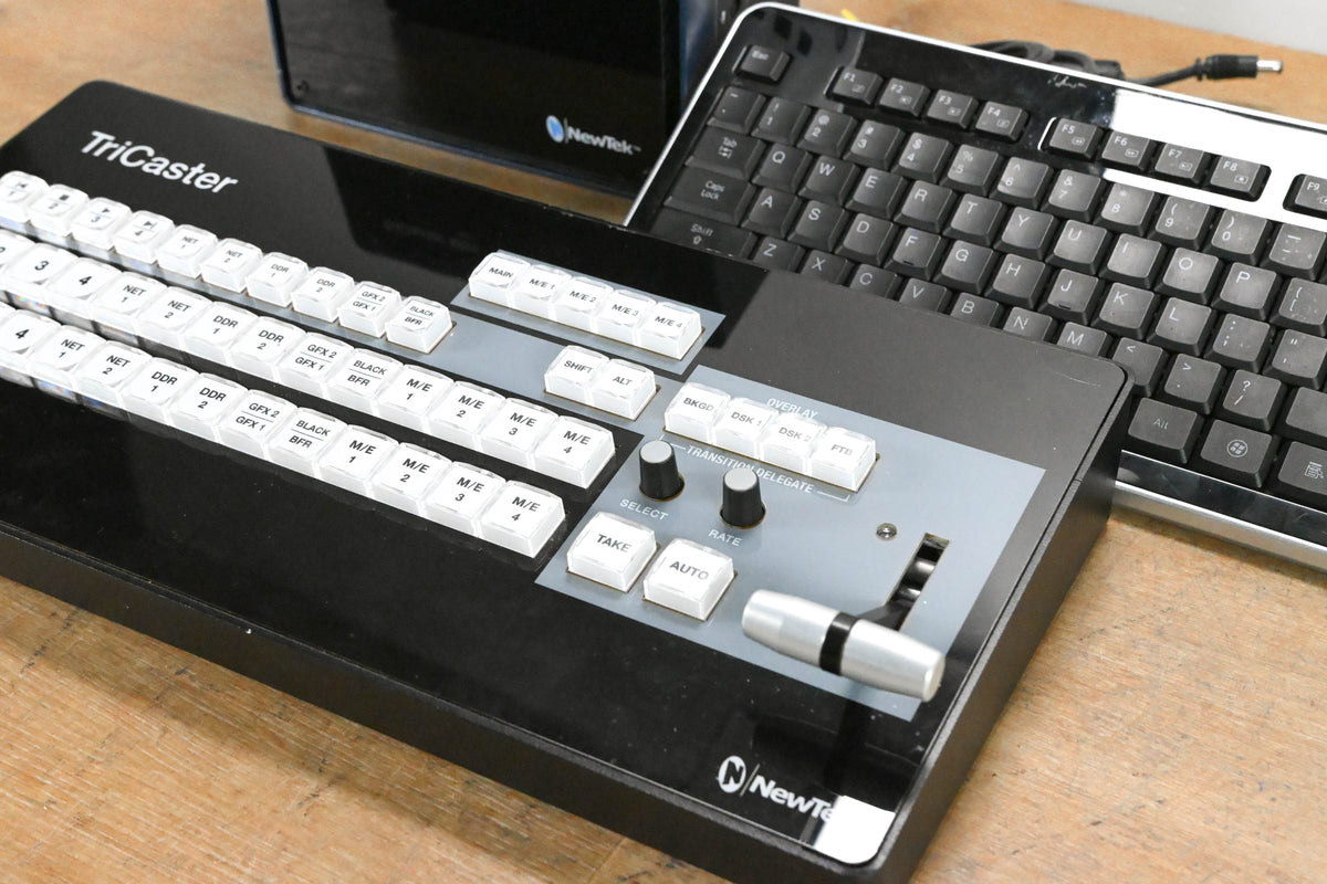 NewTek (Vizrt) TriCaster Mini HD-4 Video Switcher w/ Control Surface