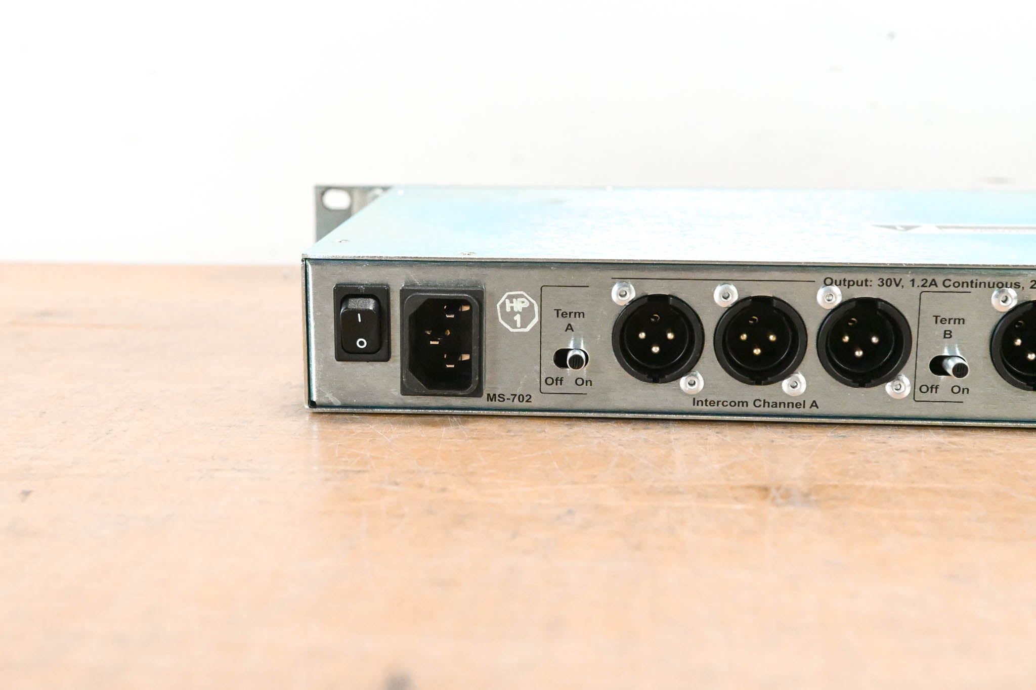 Clear-Com MS-702 2-Channel 1RU Intercom Main Station