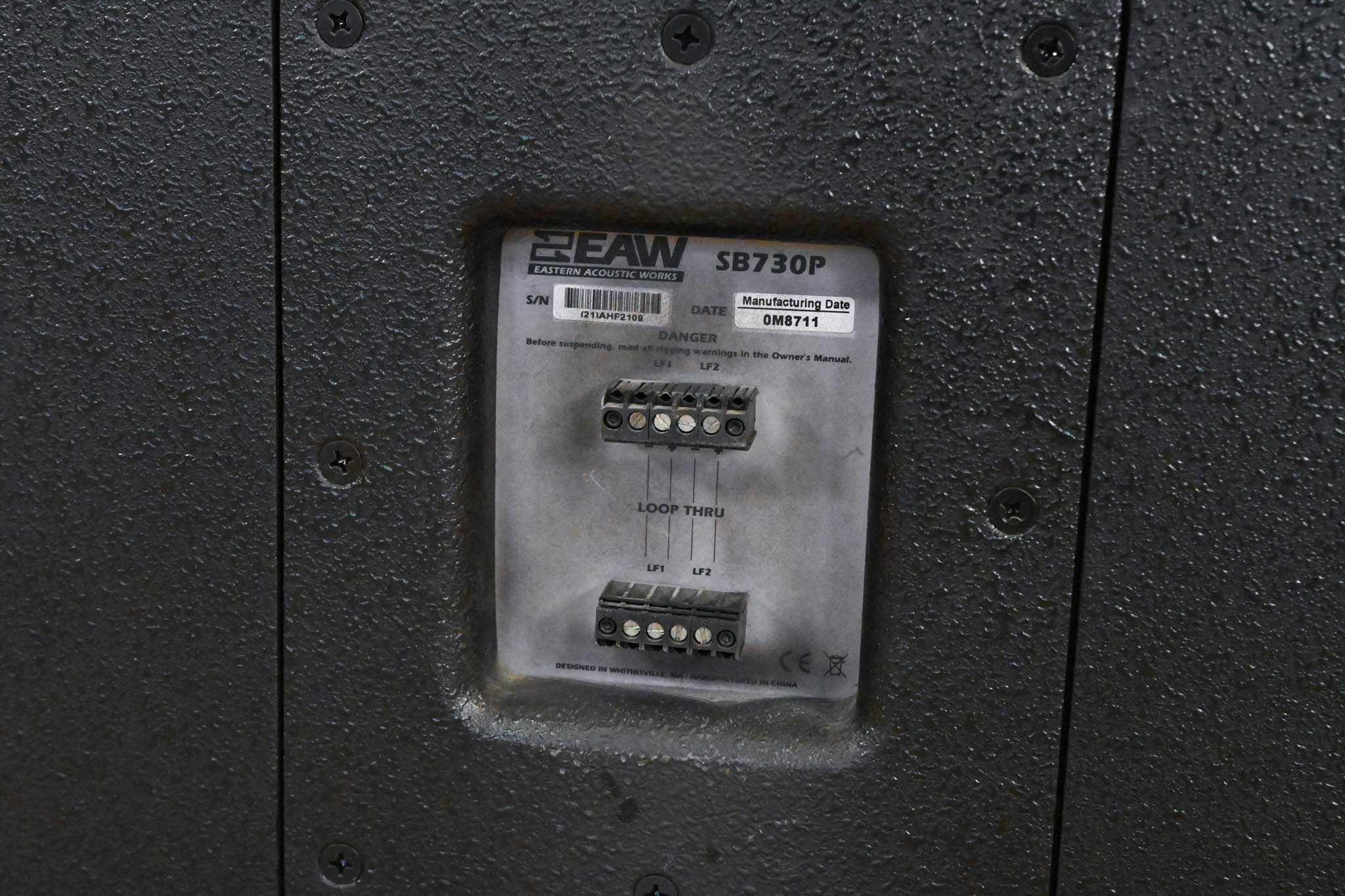 EAW SB730P Dual 12-inch Subwoofer