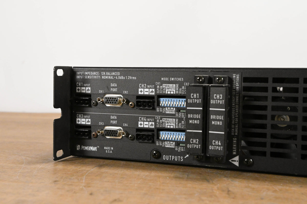 QSC CX404 400W 4-Channel Power Amplifier