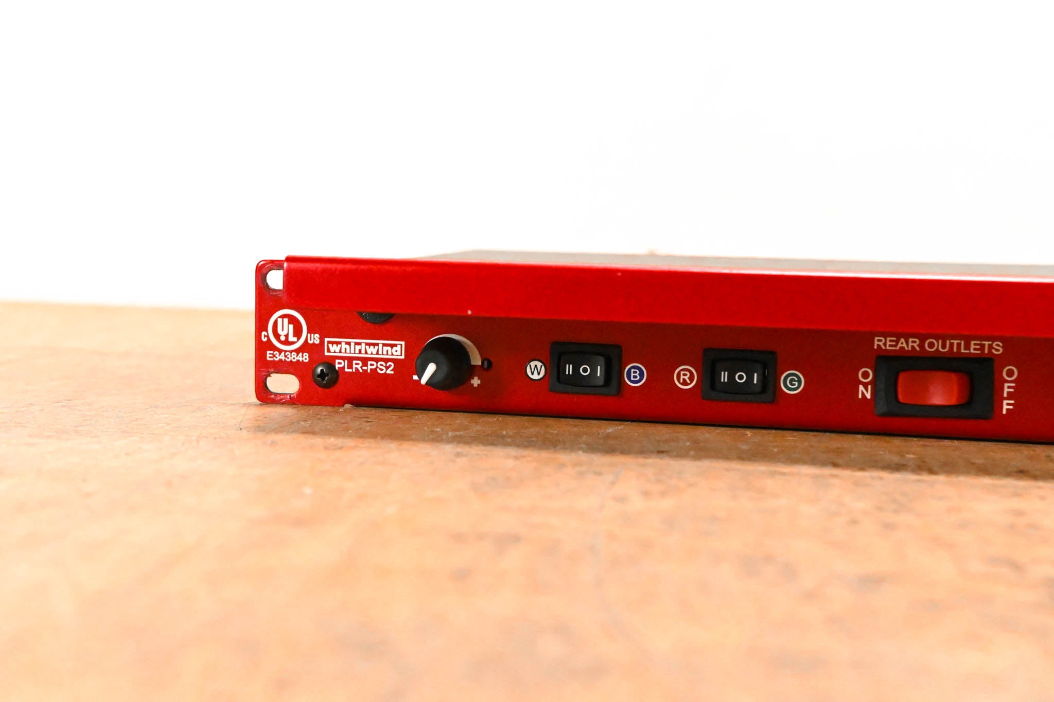 Whirlwind PLR-PS2 1 RU Power Link Rack Light