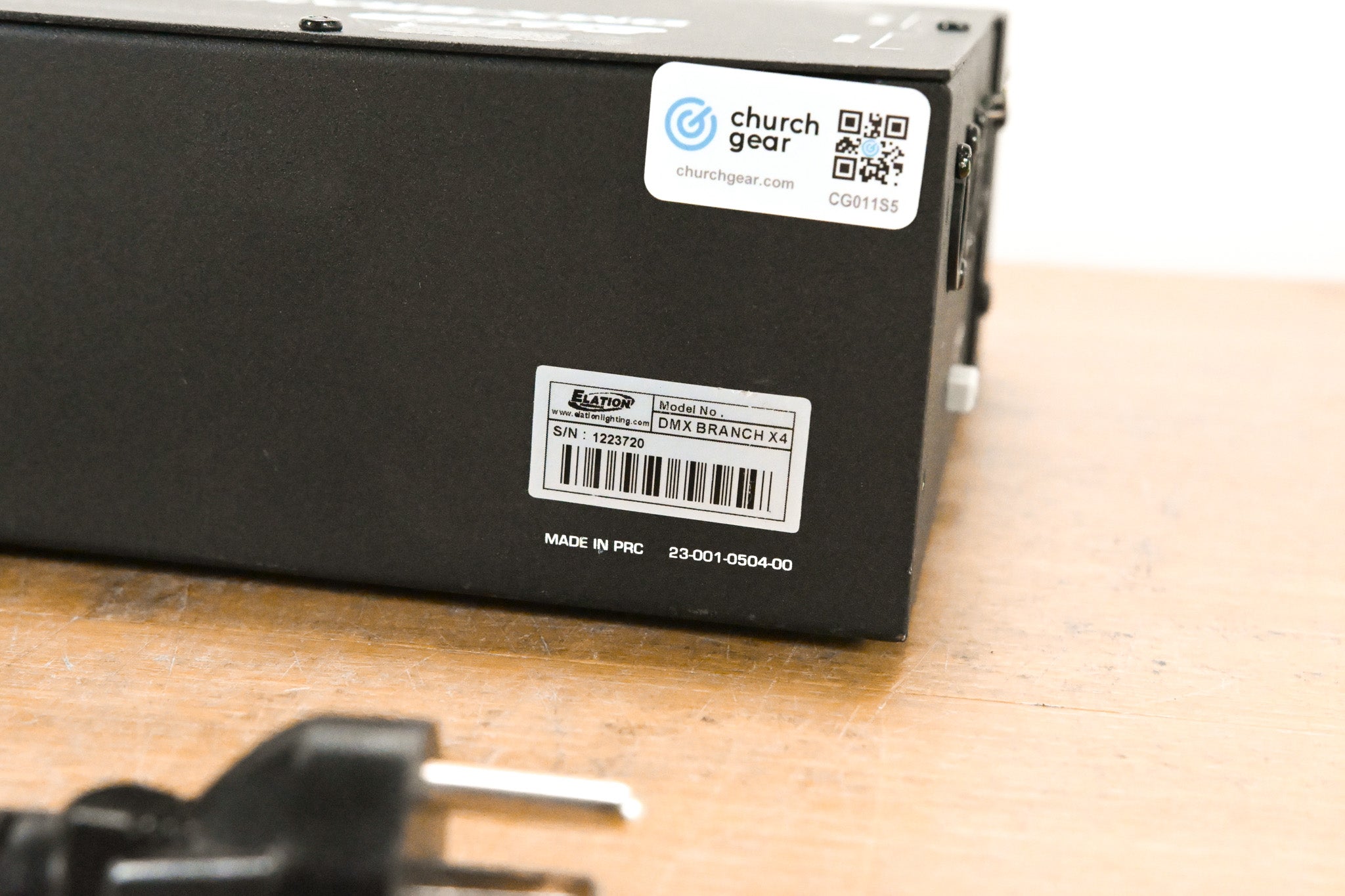 Elation DMX-Branch/4 4-Way 3-pin and 5-pin DMX Distributor